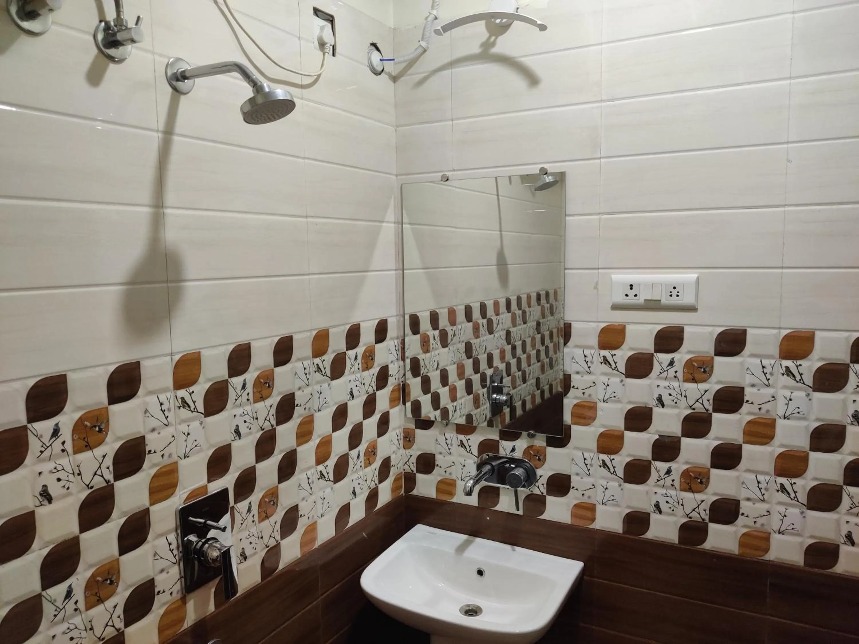 Bathroom in Trippme Rishikesh, formerly The Sweven