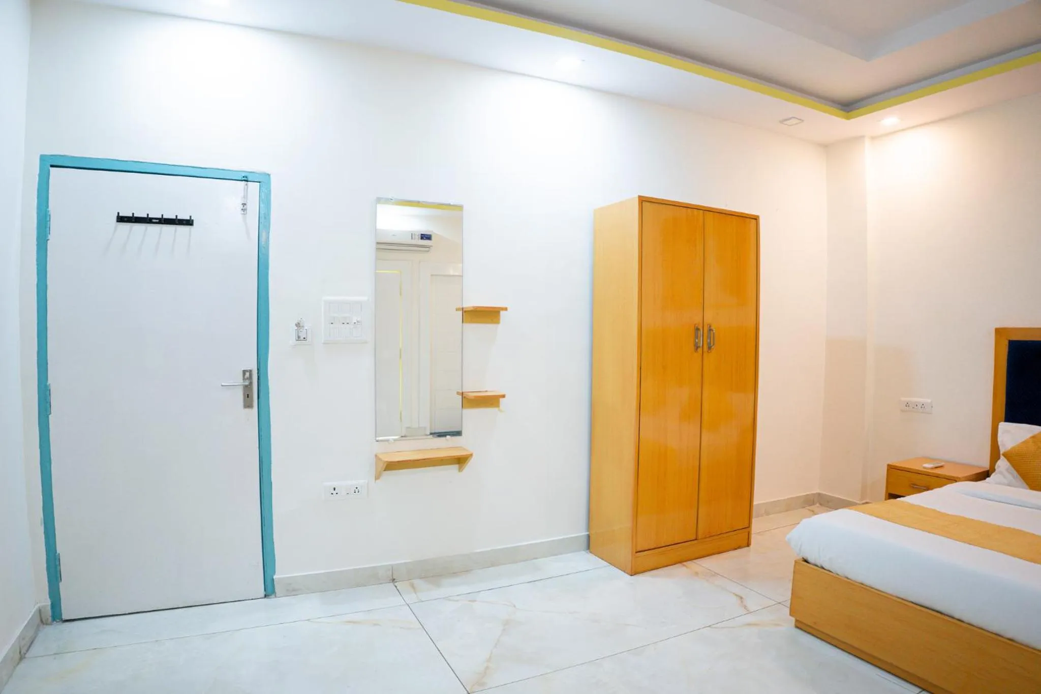 Bedroom, Bed in Trippme Rishikesh, formerly The Sweven