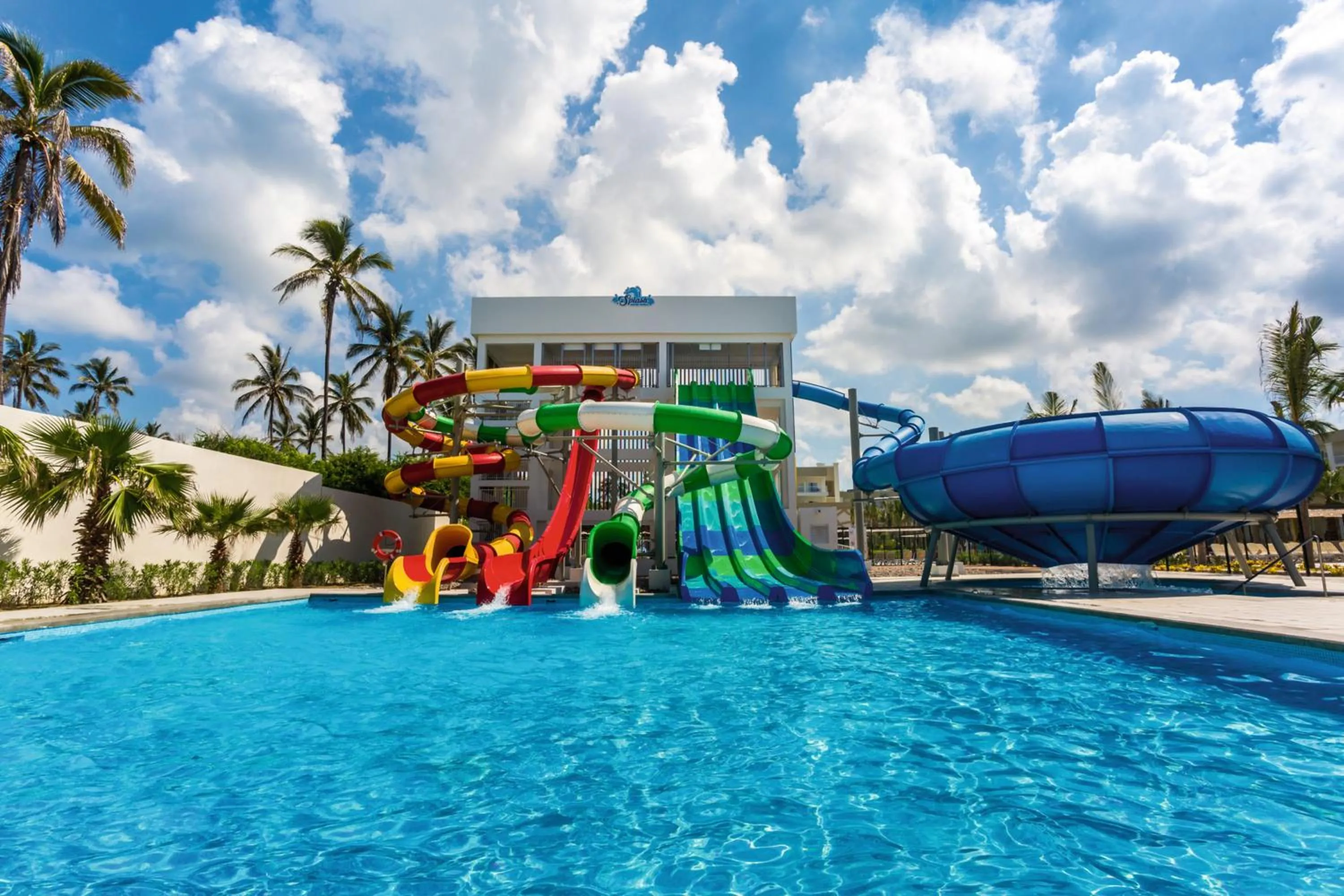 Aqua park in Riu Emerald Bay - All Inclusive