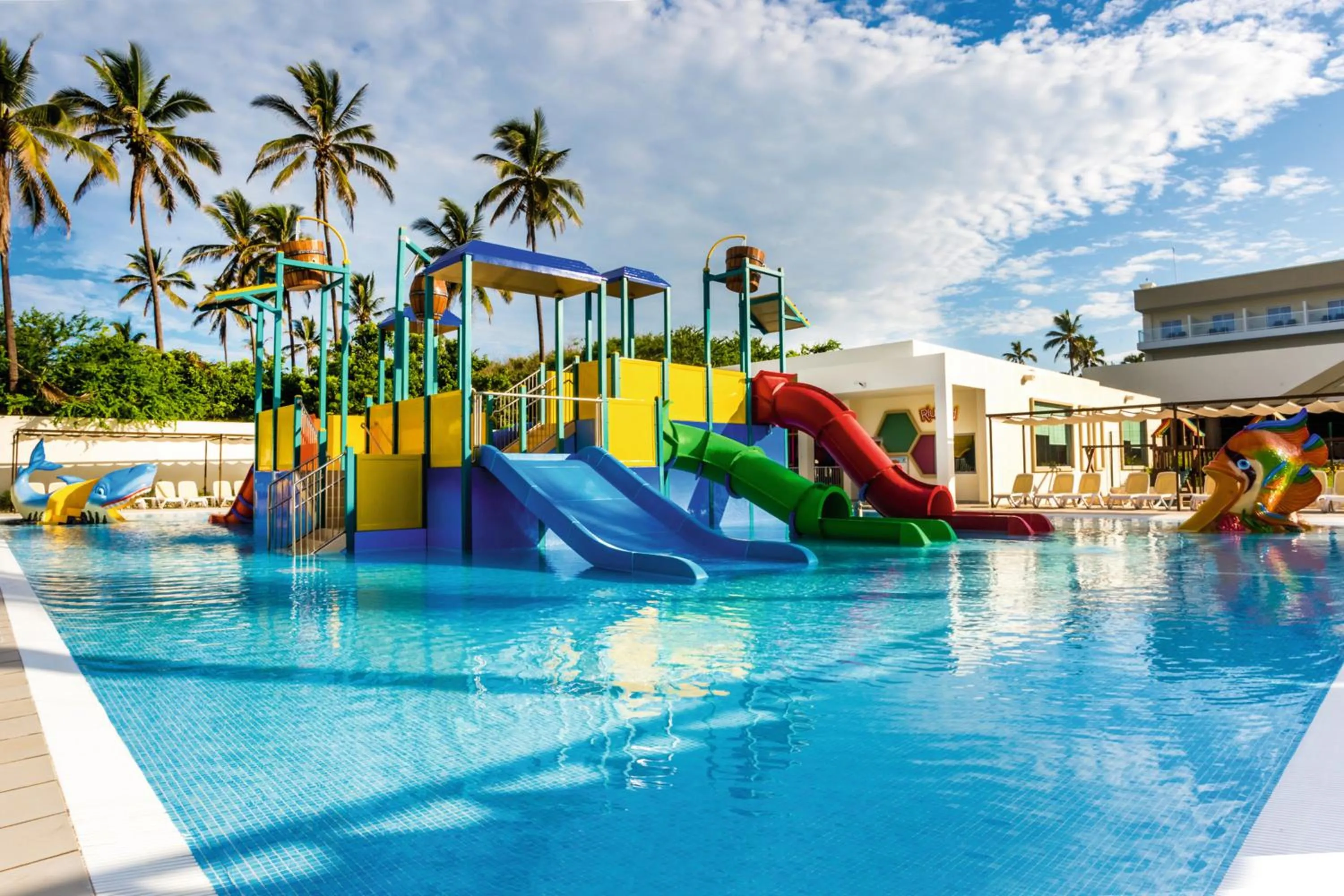 Aqua park in Riu Emerald Bay - All Inclusive