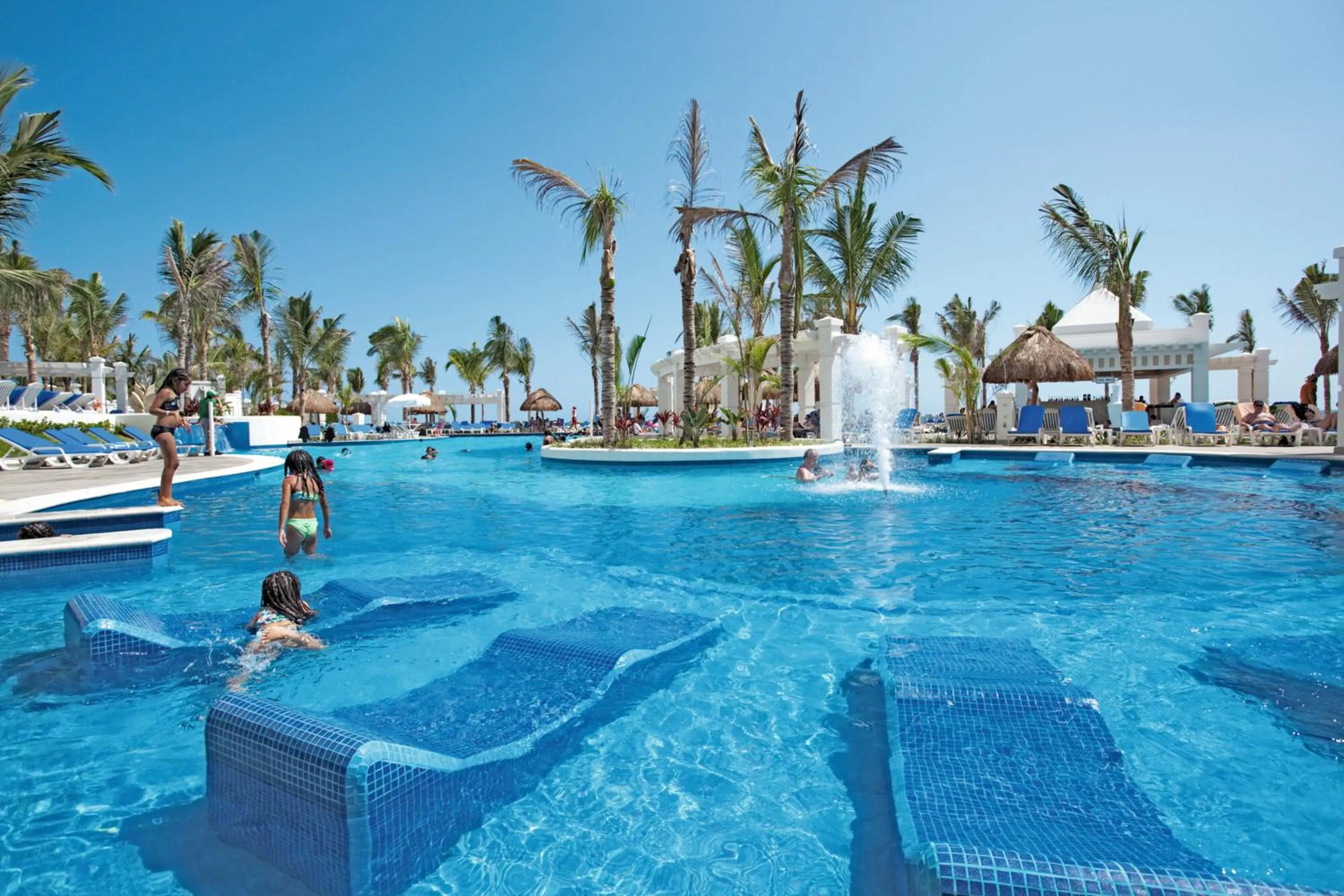 Swimming pool in Riu Emerald Bay - All Inclusive