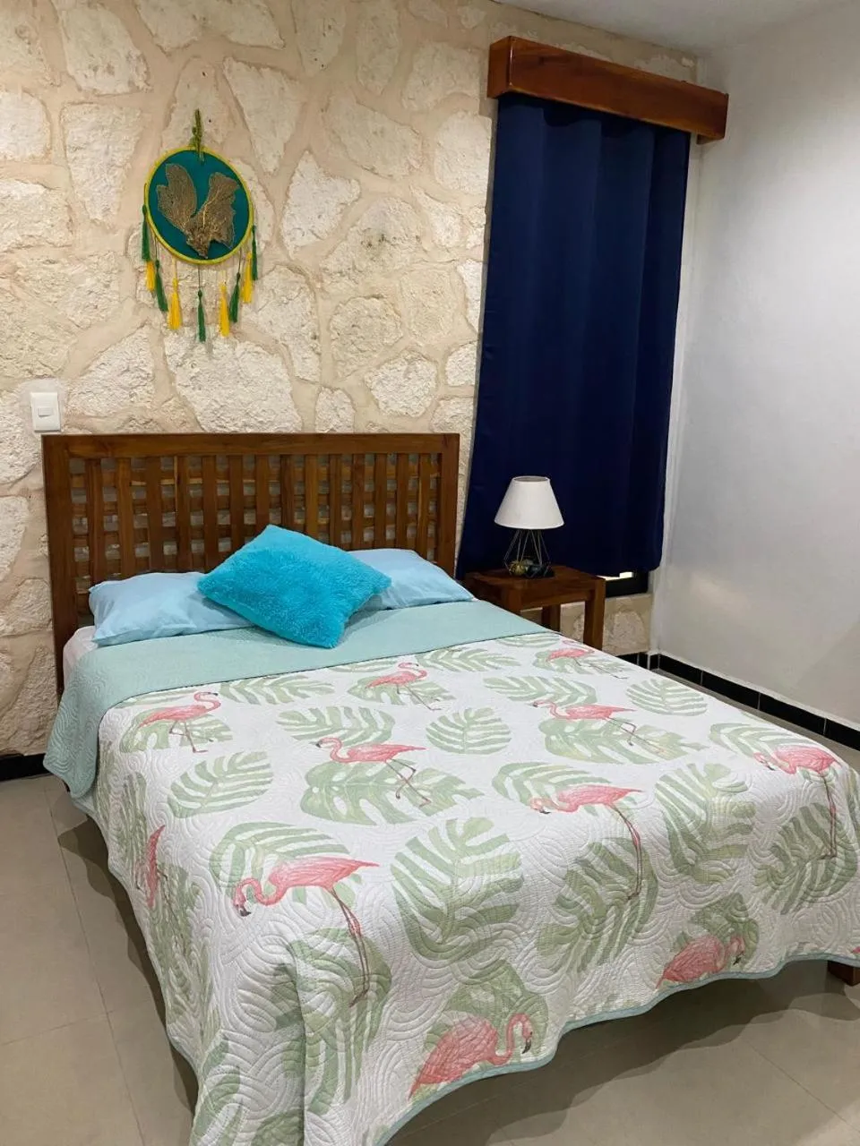 Bed in Hotel Itza Coba