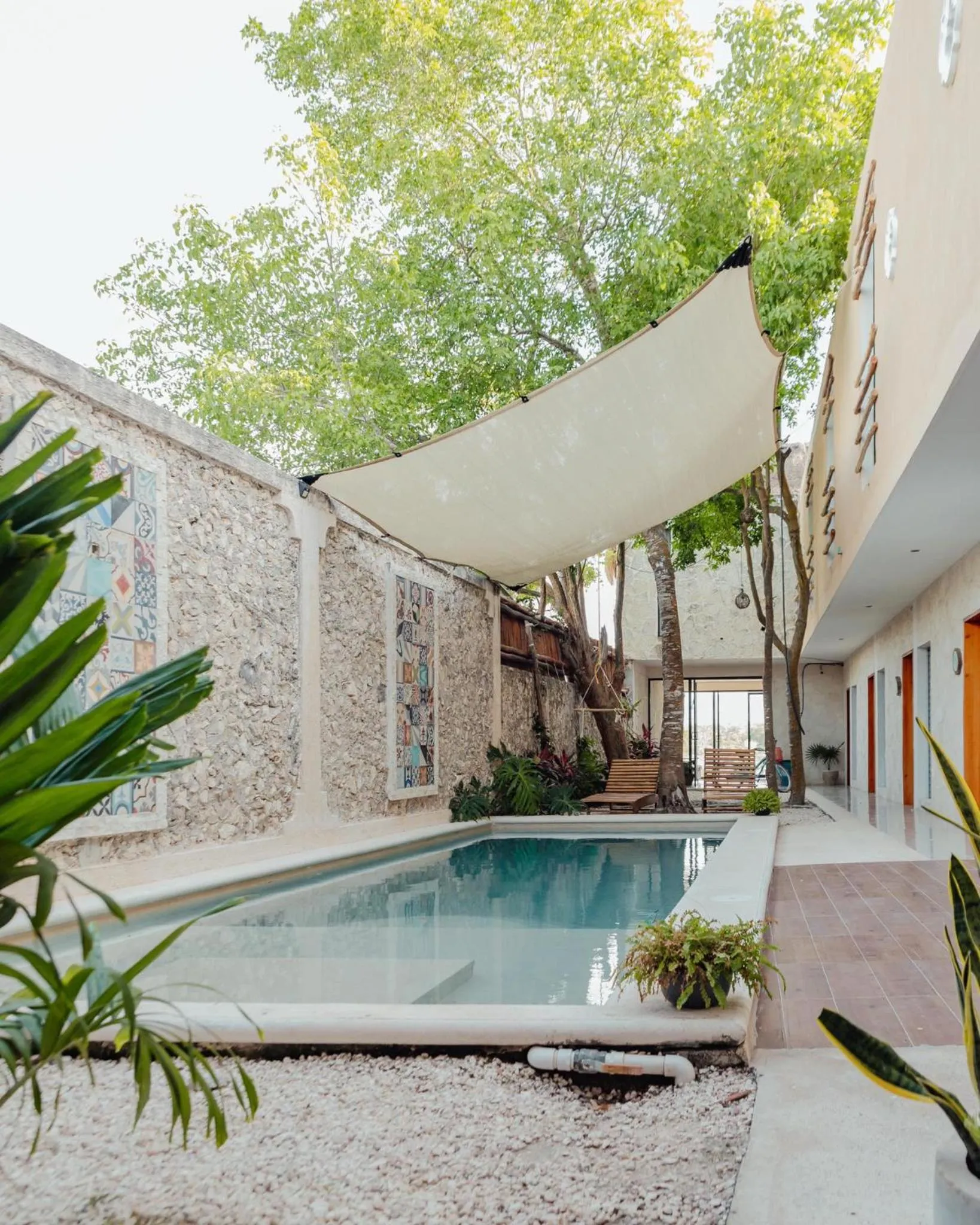 Pool view in Hotel Itza Coba