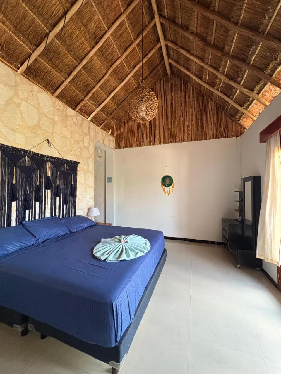 Bed in Hotel Itza Coba