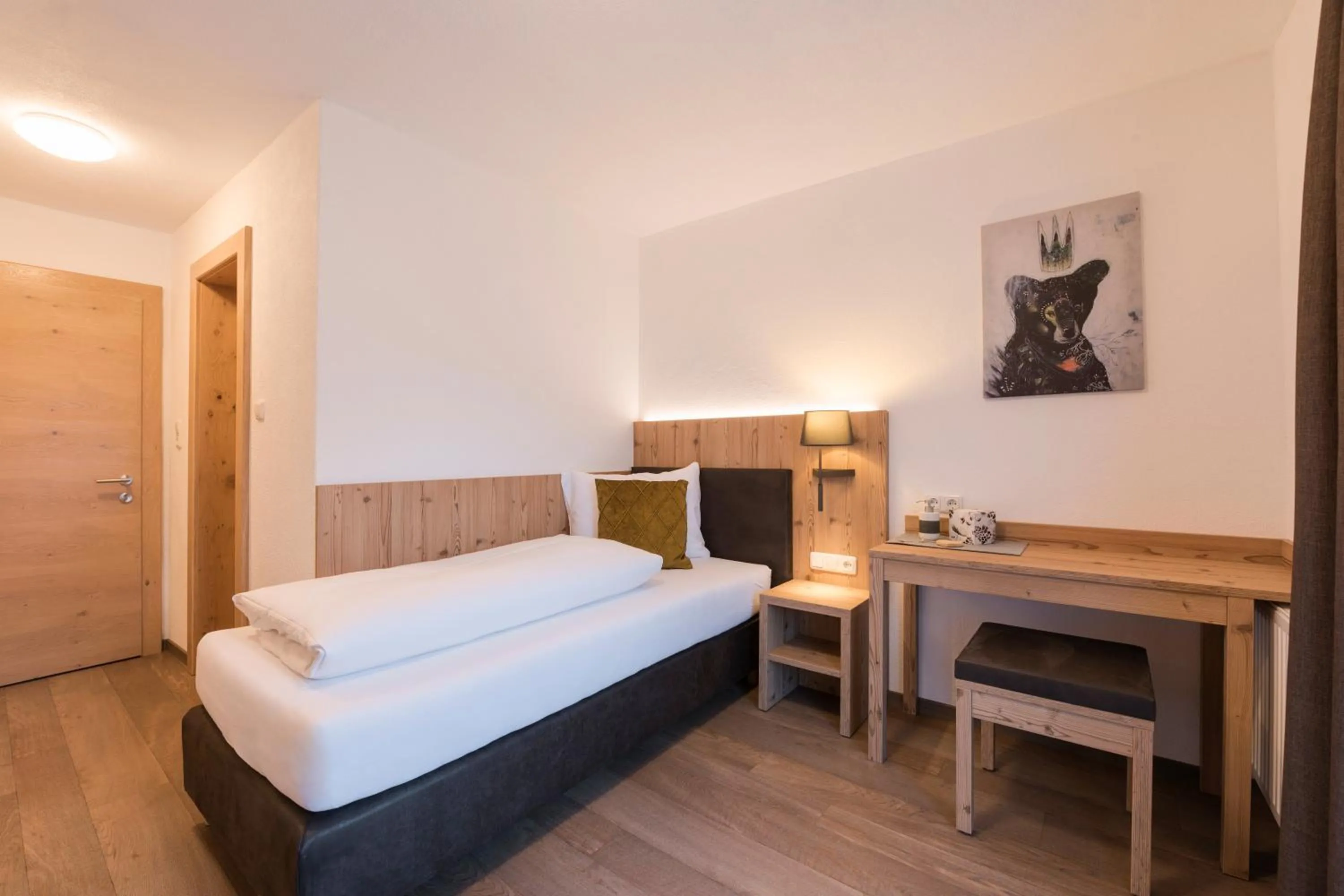 Bed in Chalet Rosanna