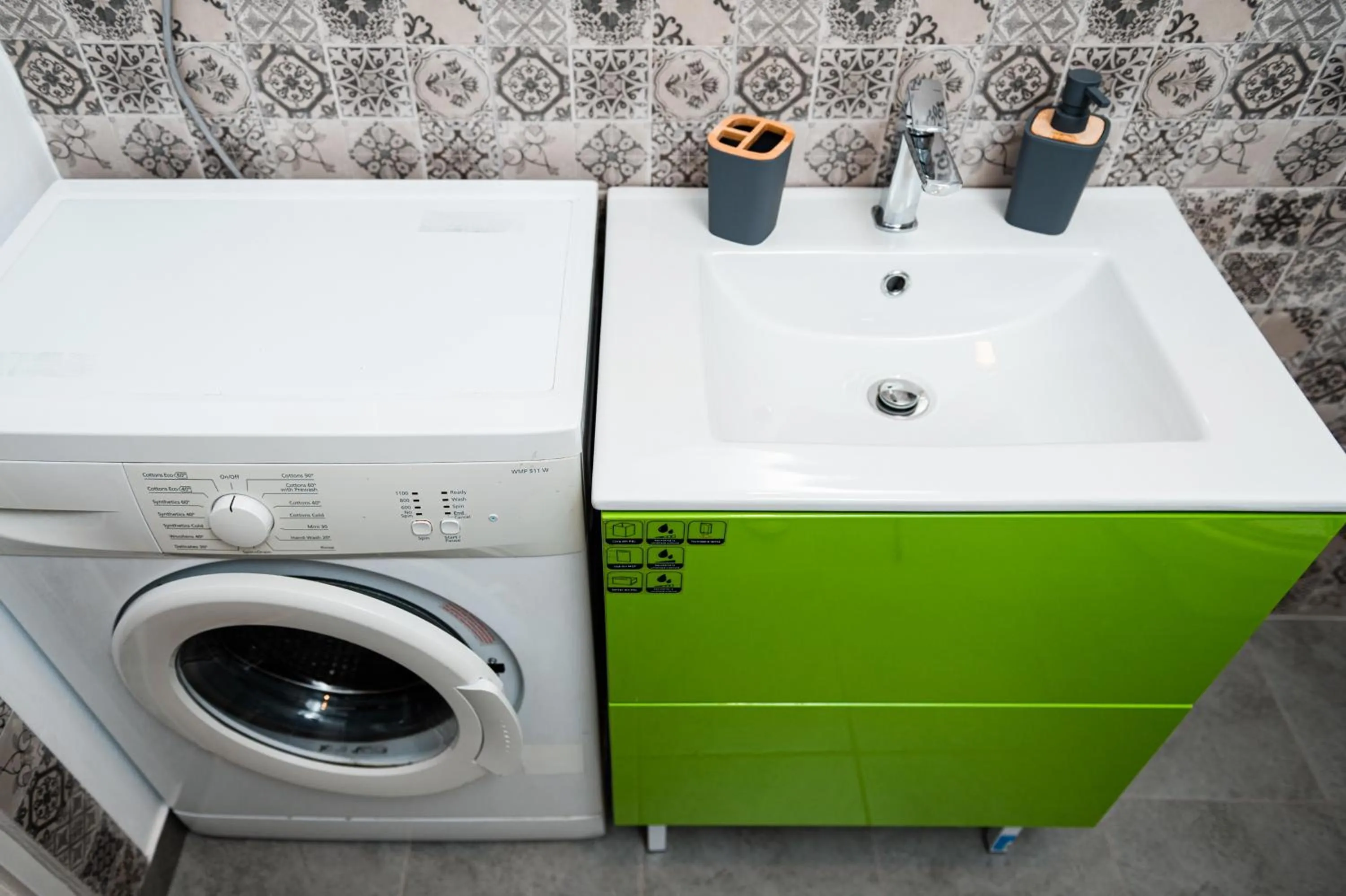 Bathroom in Puzzle Apartaments&Studios