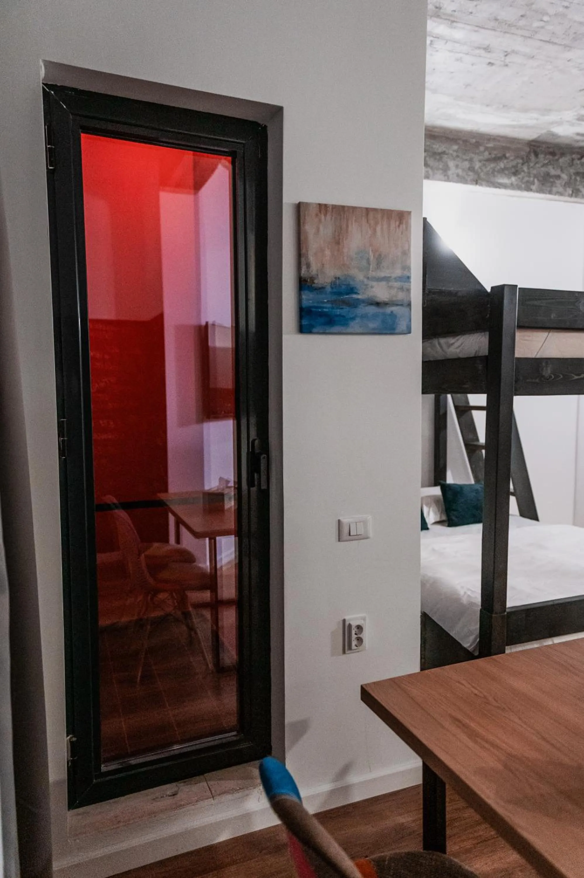 bunk bed in Puzzle Apartaments&Studios