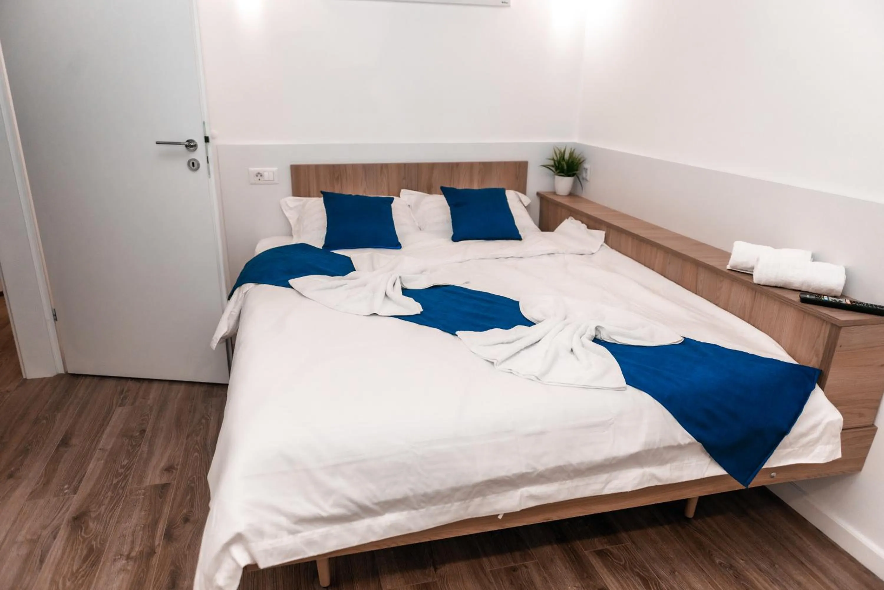 Bedroom, Bed in Puzzle Apartaments&Studios