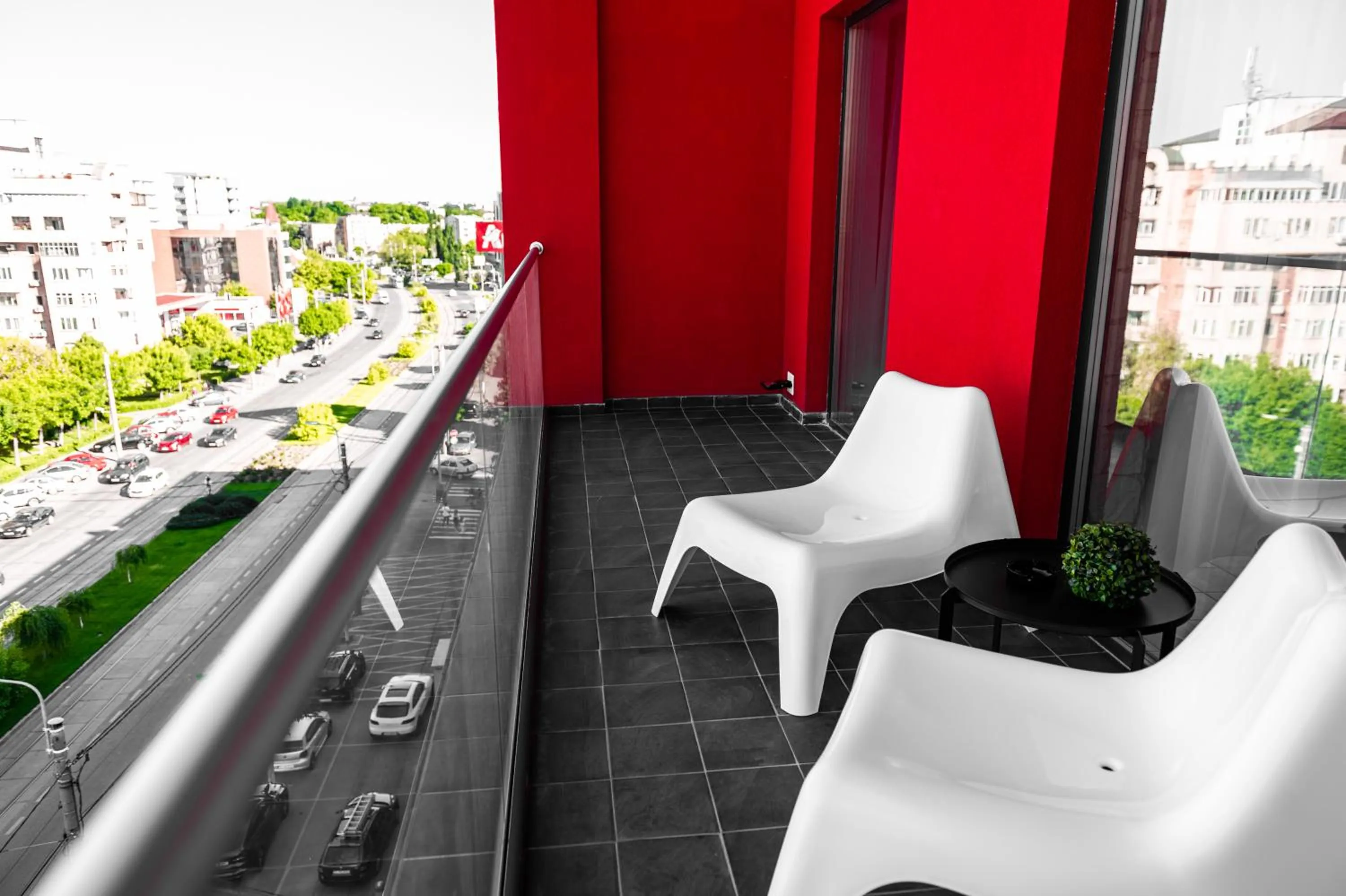 Balcony/Terrace in Puzzle Apartaments&Studios