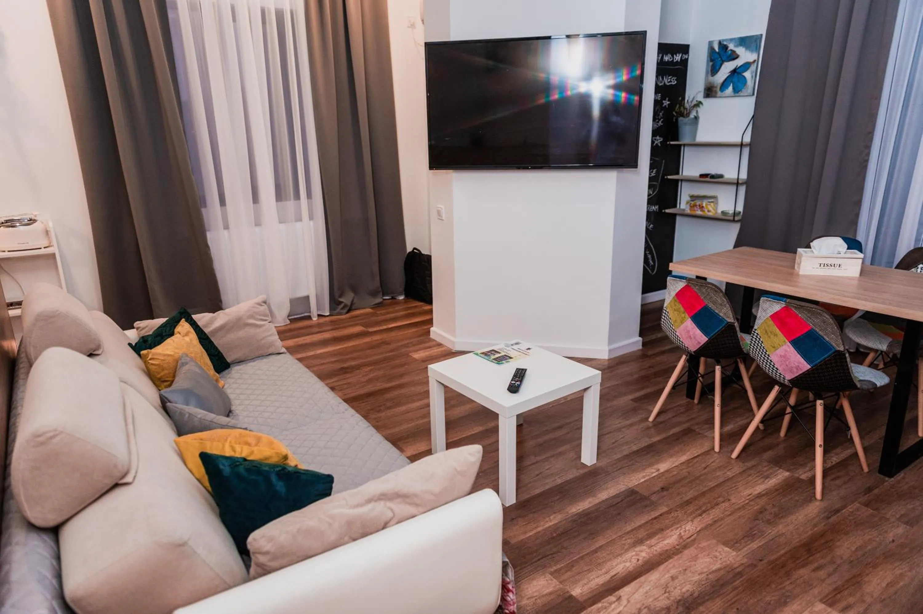 Living room in Puzzle Apartaments&Studios