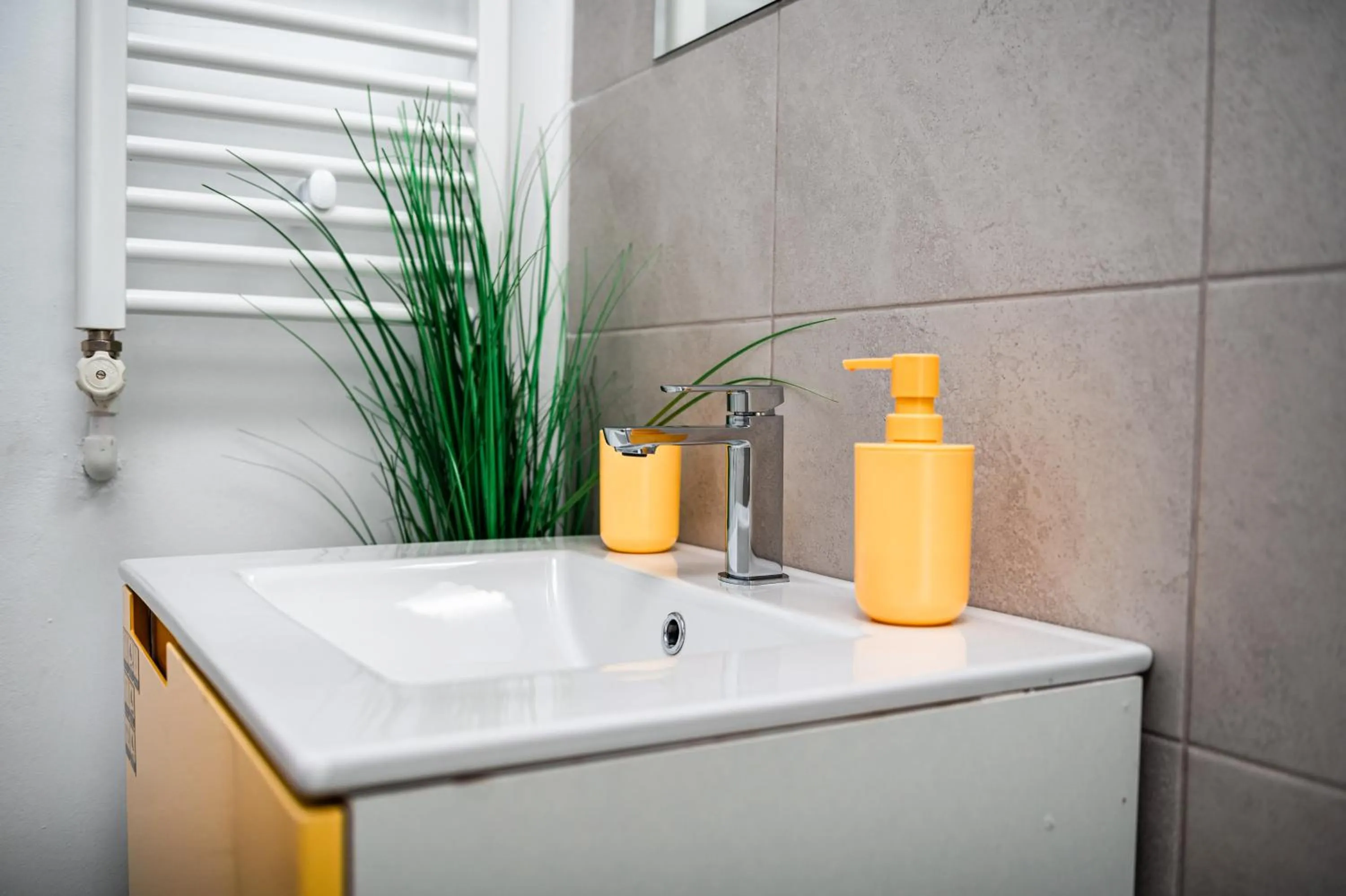 Bathroom in Puzzle Apartaments&Studios