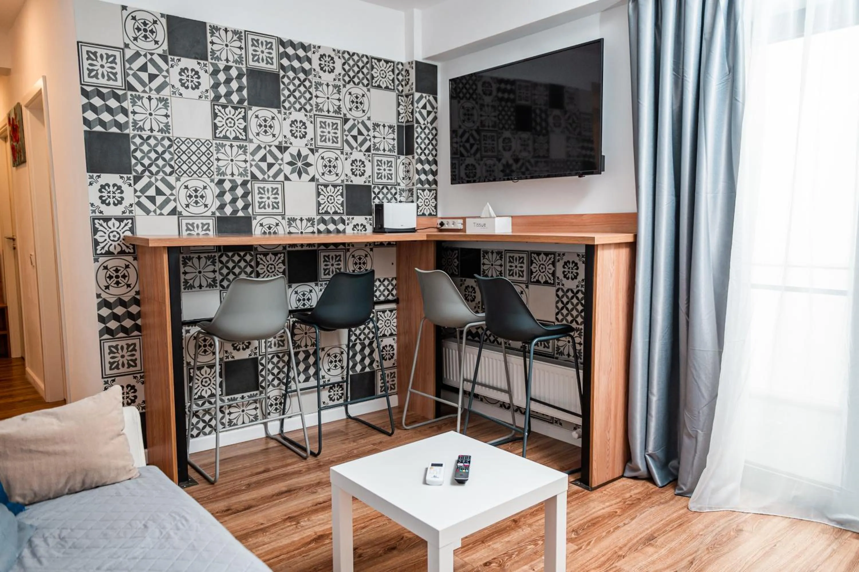 Dining area in Puzzle Apartaments&Studios