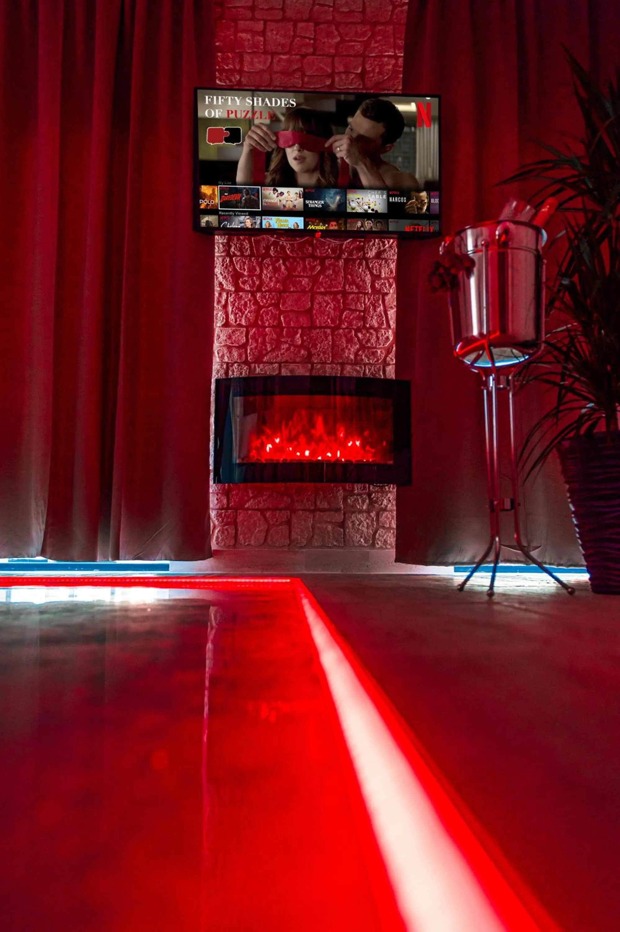 Bedroom in Puzzle Apartaments&Studios