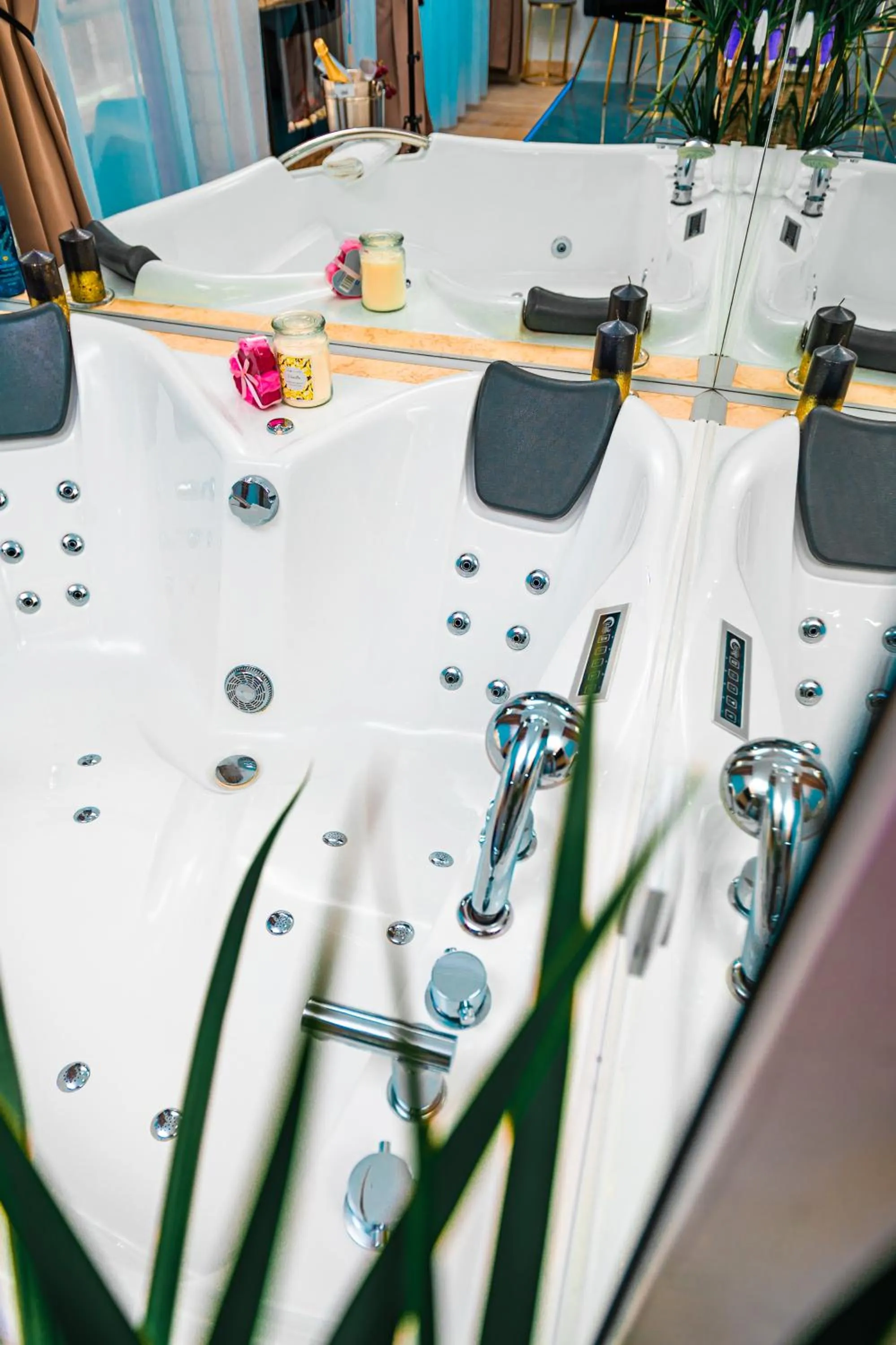 Hot Tub in Puzzle Apartaments&Studios