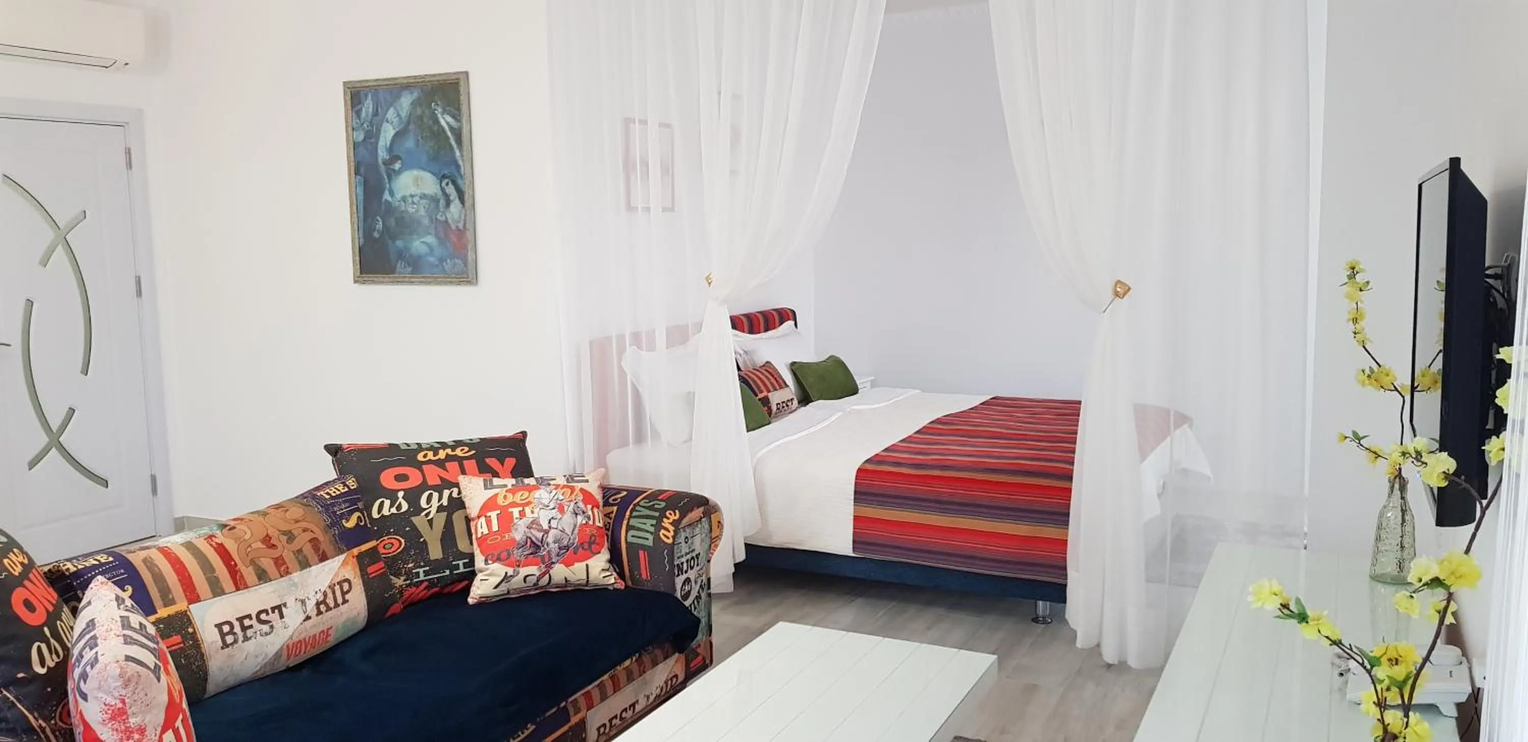 Bed in Aparthotel Olympus Plaza - SPA & Indoor Pool