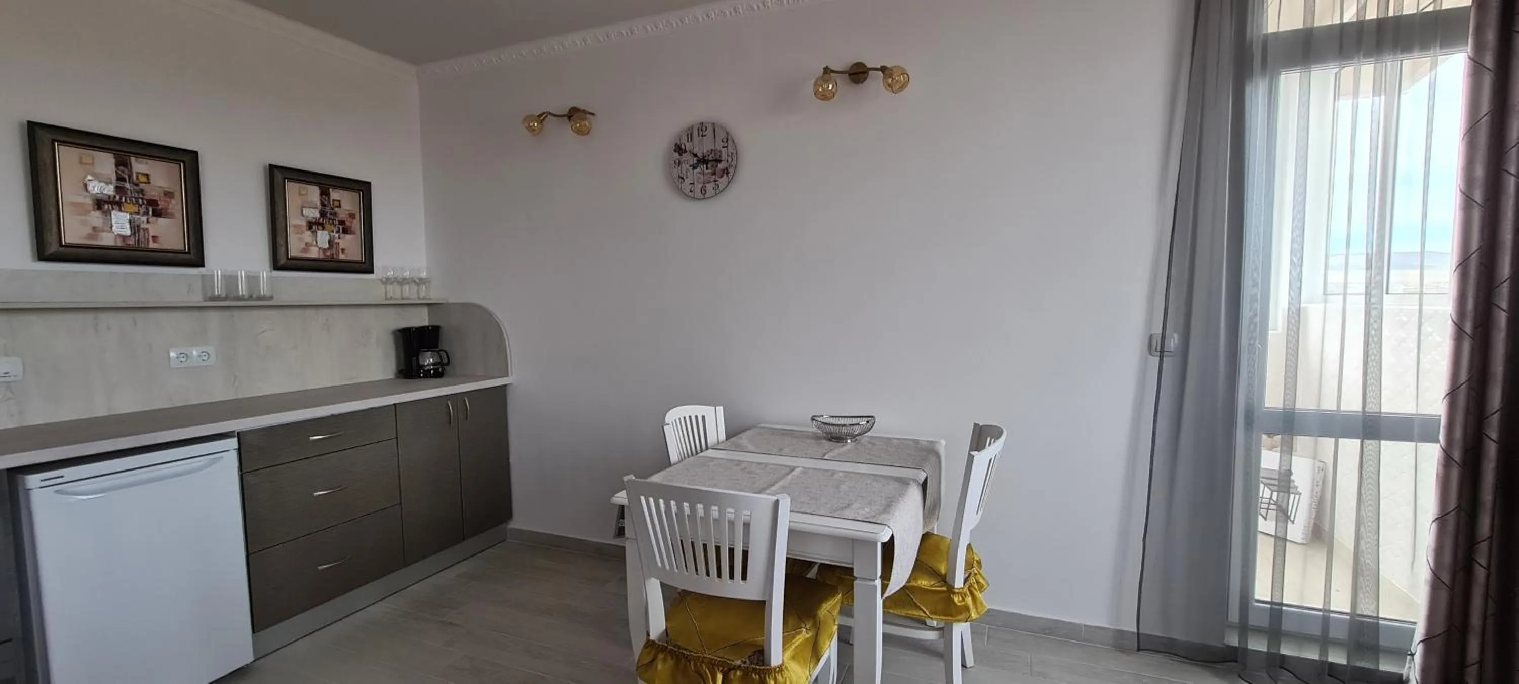 Kitchen or kitchenette in Aparthotel Olympus Plaza - SPA & Indoor Pool