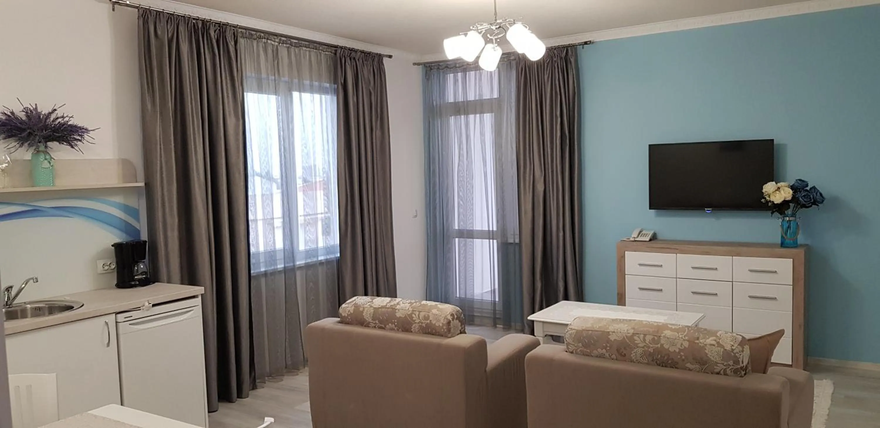 Communal lounge/ TV room in Aparthotel Olympus Plaza - SPA & Indoor Pool