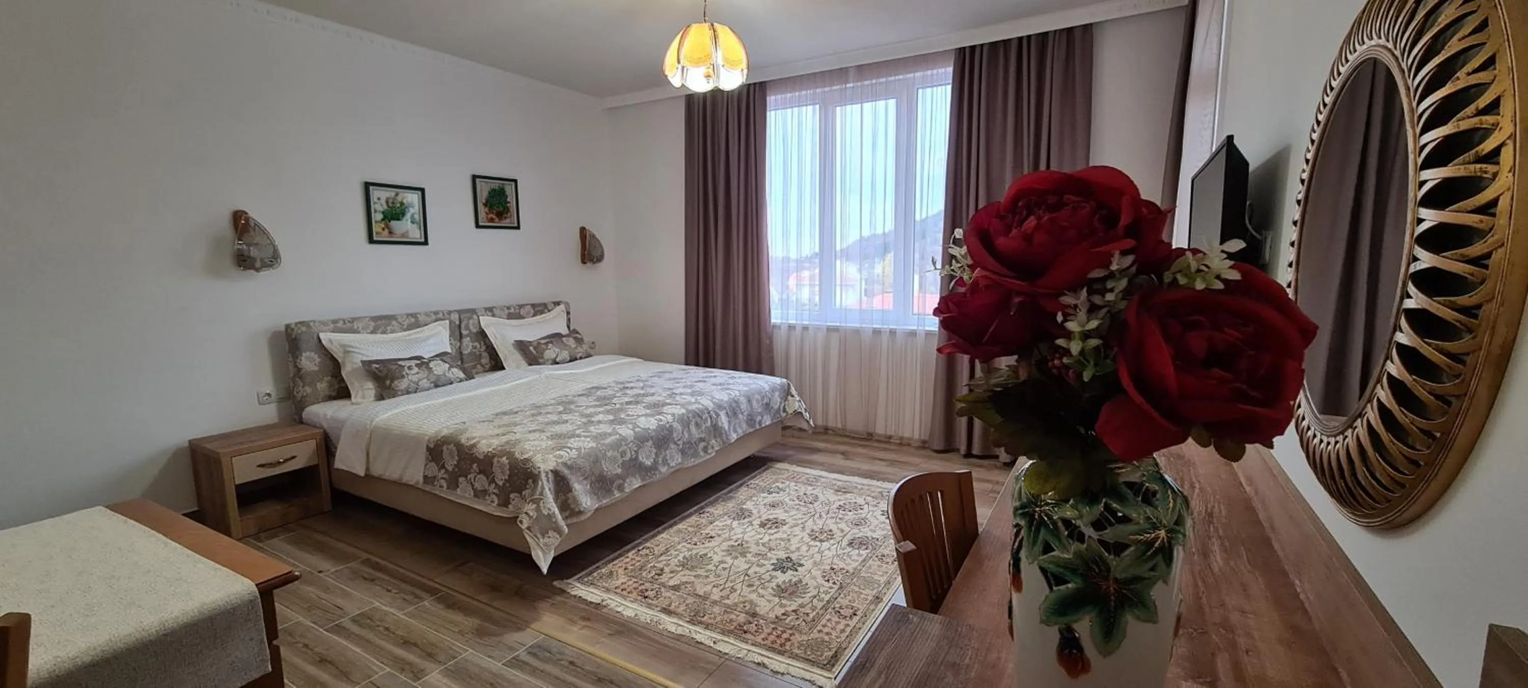 Property building, Bed in Aparthotel Olympus Plaza - SPA & Indoor Pool