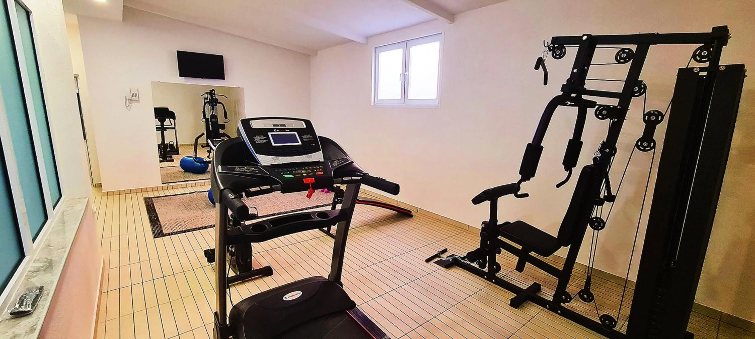 Fitness centre/facilities in Aparthotel Olympus Plaza - SPA & Indoor Pool