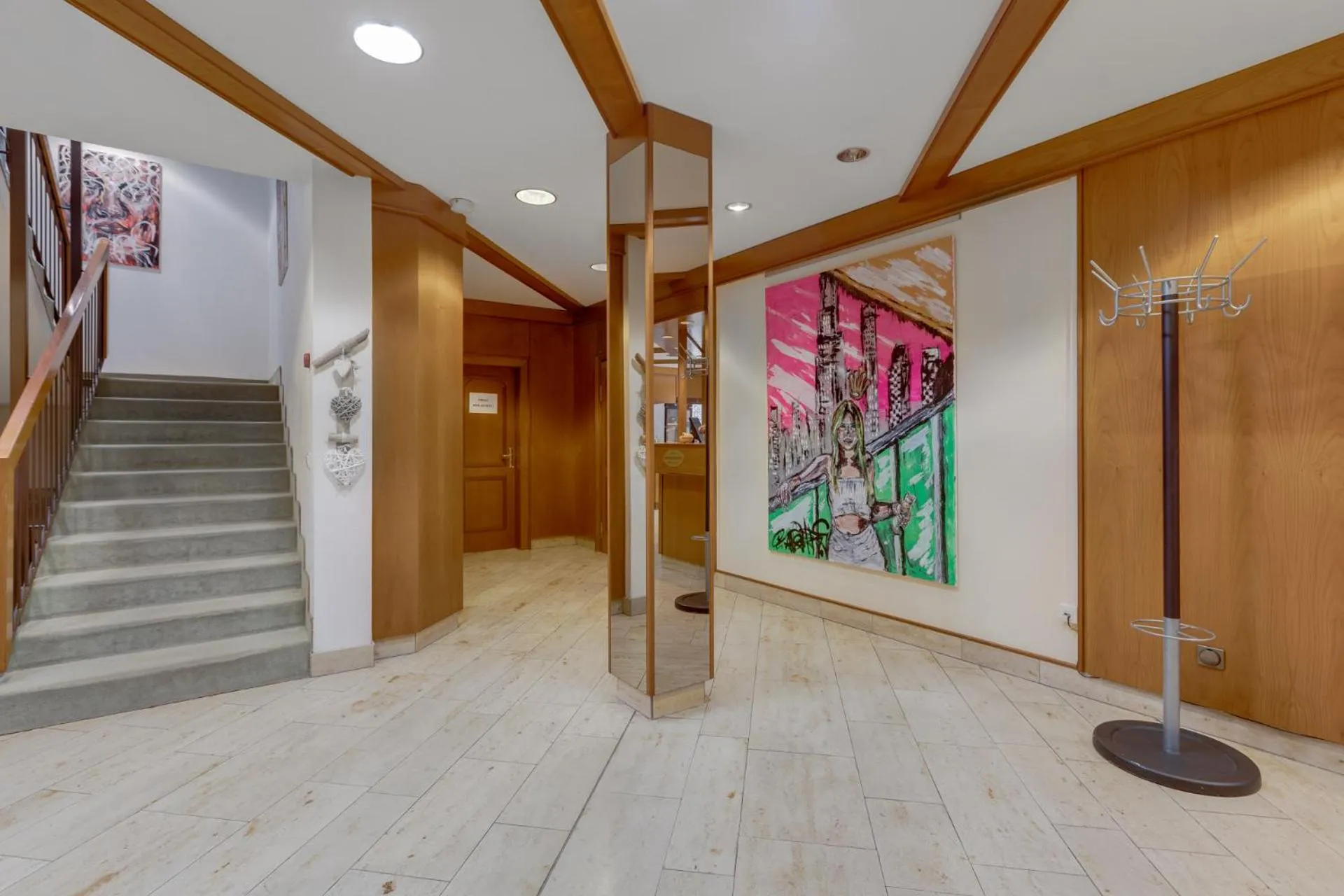 Lobby or reception in Hotel Schomacker