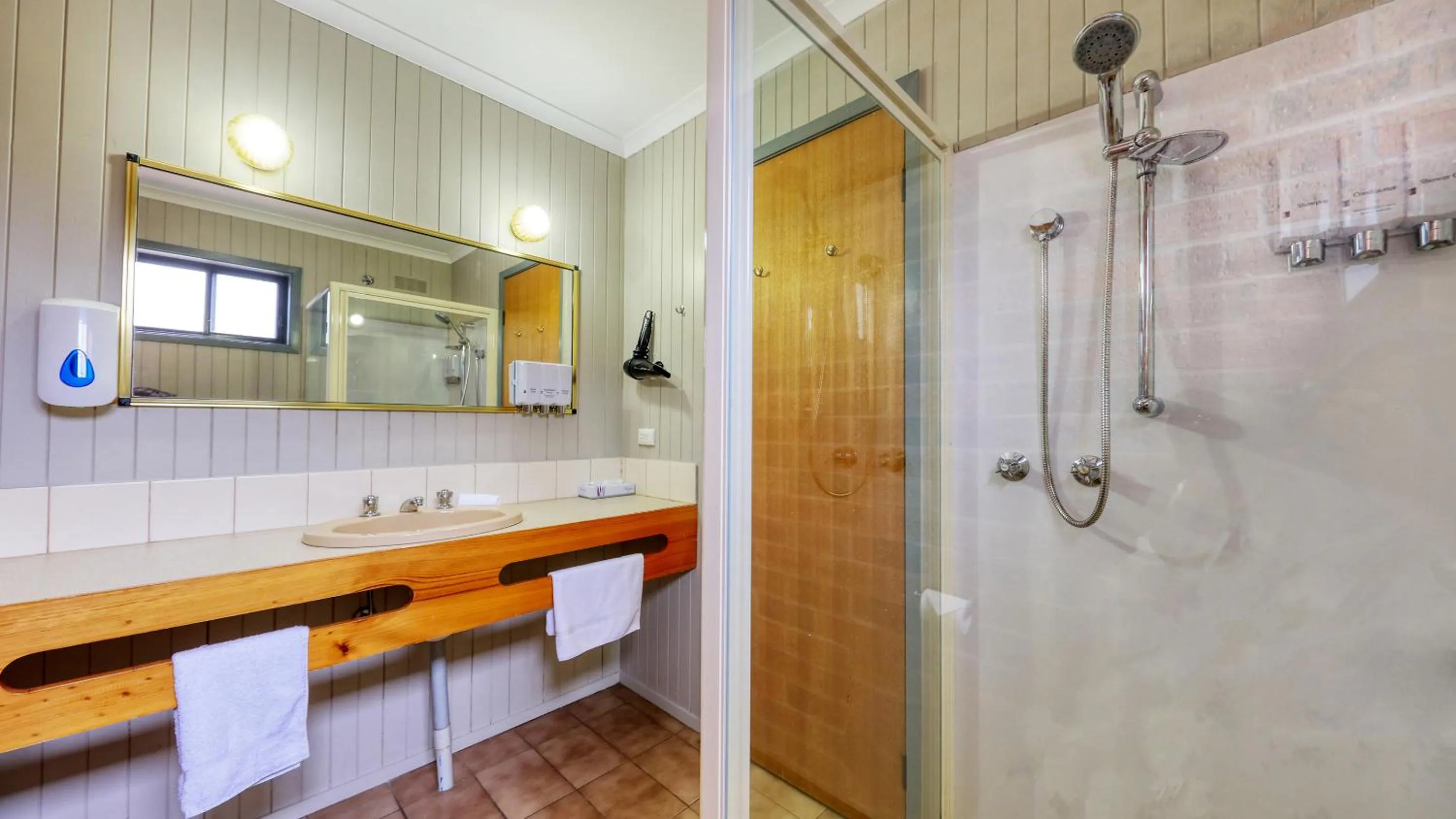 Shower in Barham Riverland Motel