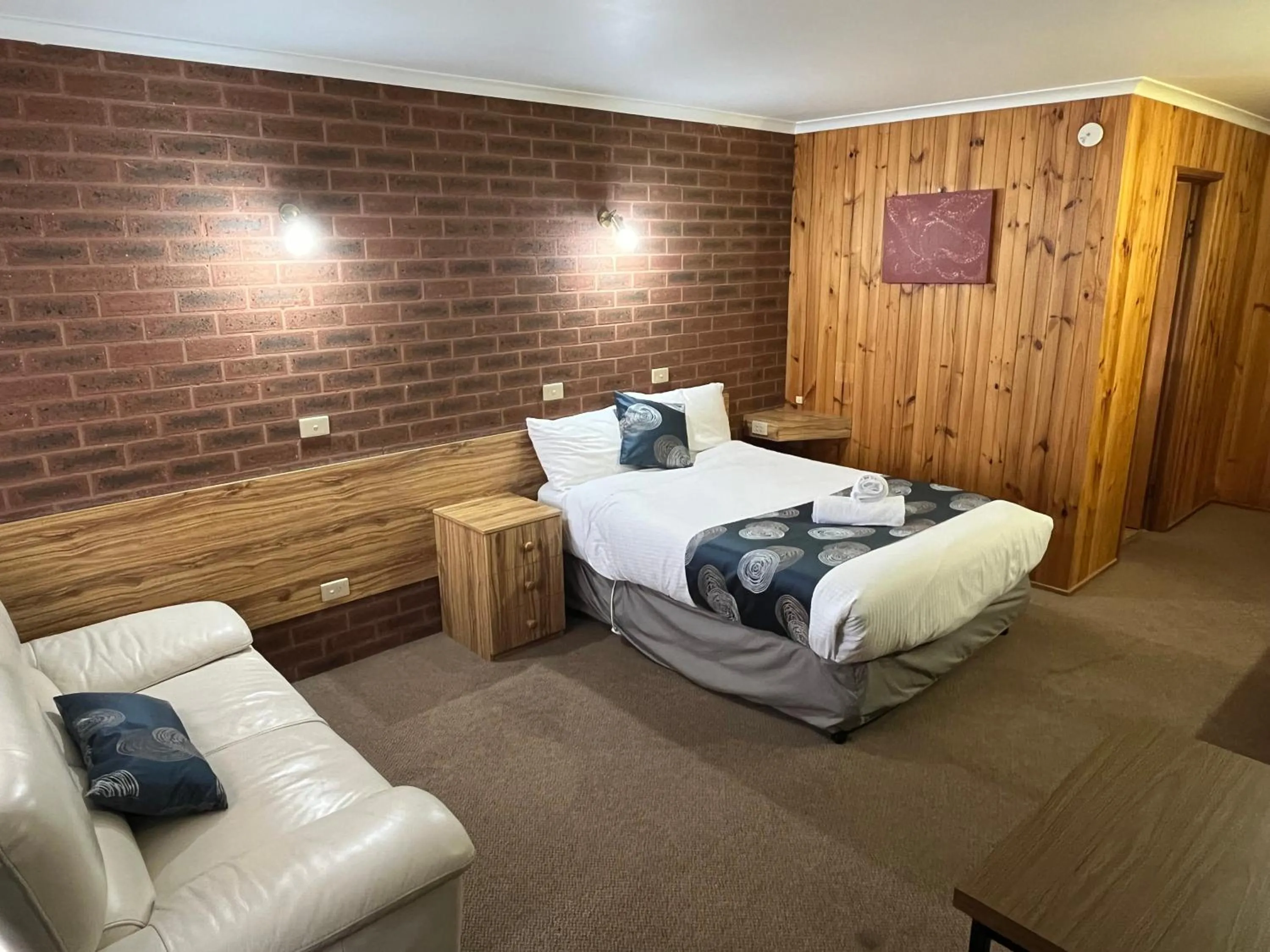 Bedroom, Bed in Barham Riverland Motel