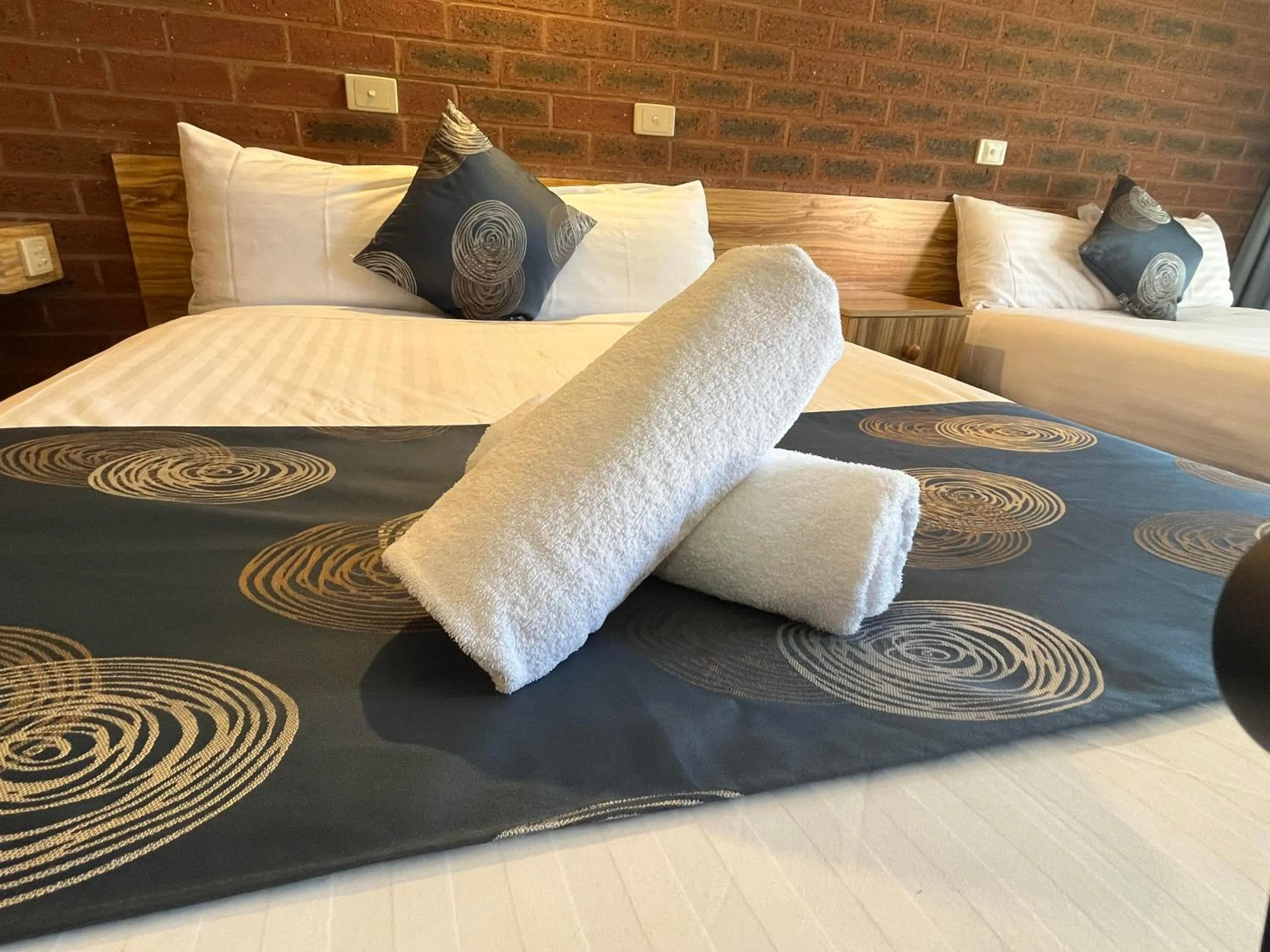 Bed in Barham Riverland Motel