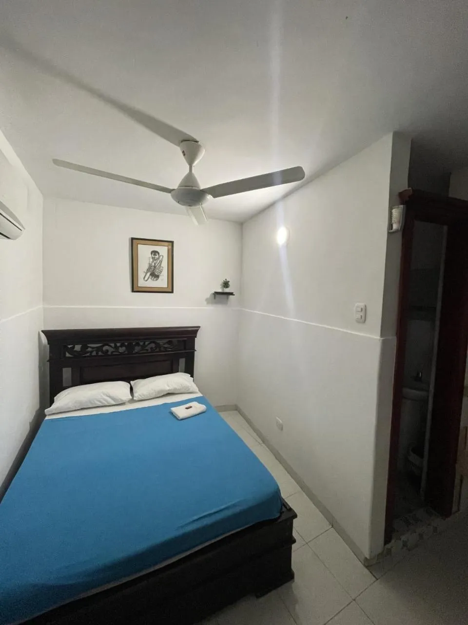 Bed in Hotel Mangata