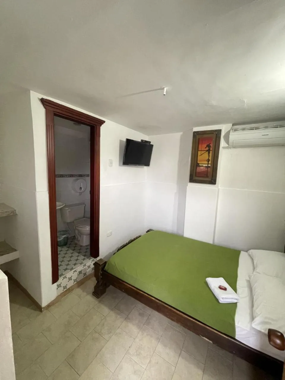 Bed in Hotel Mangata