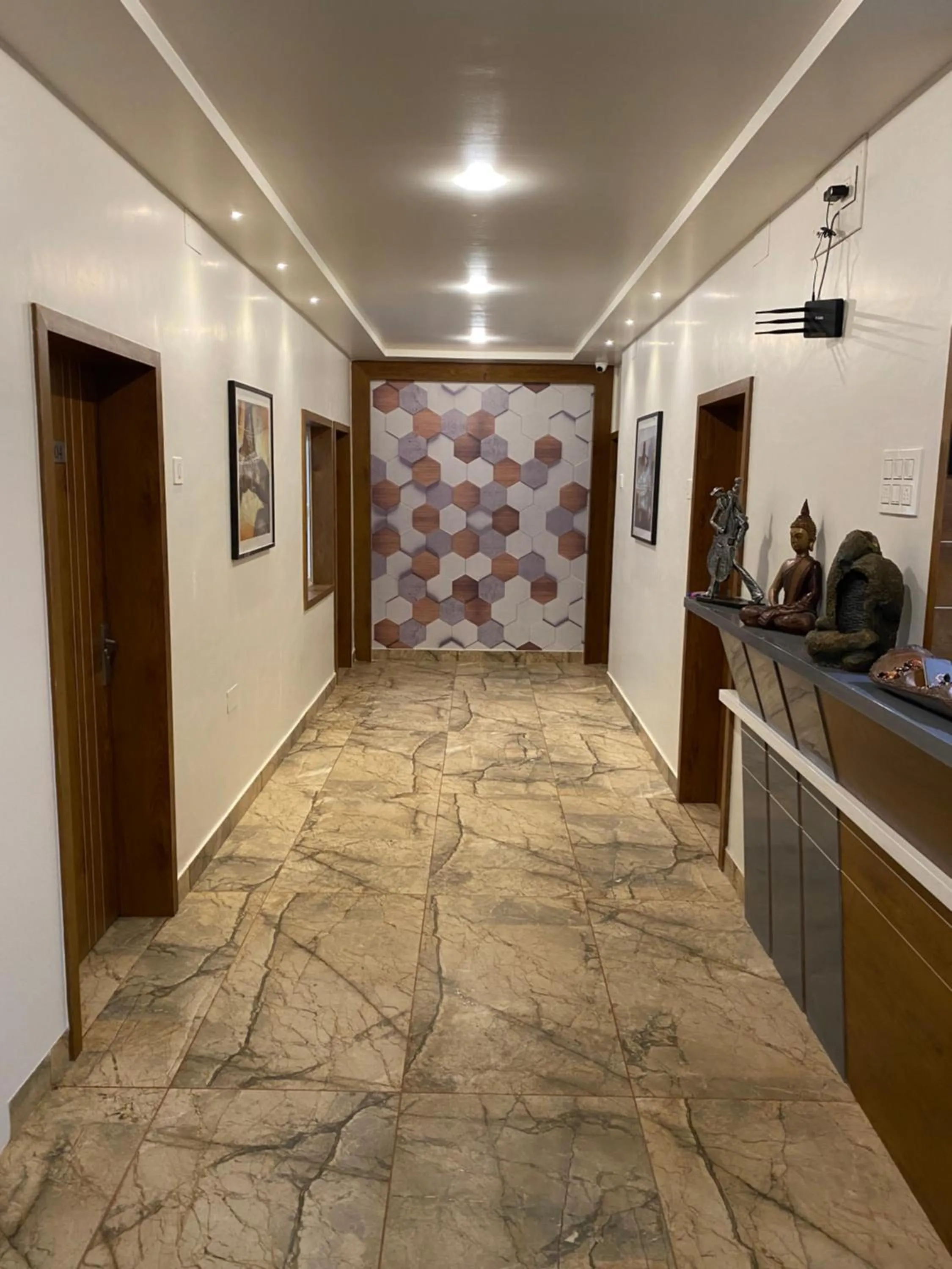 Lobby or reception in HOTEL DAMODAR