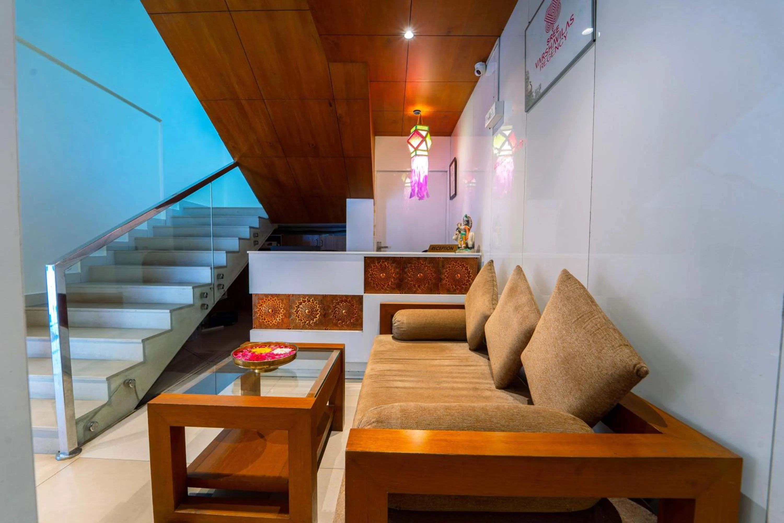 Seating area in Treebo Sree Varshavilas Regency, 500 Mtrs From Guruvayoor Temple