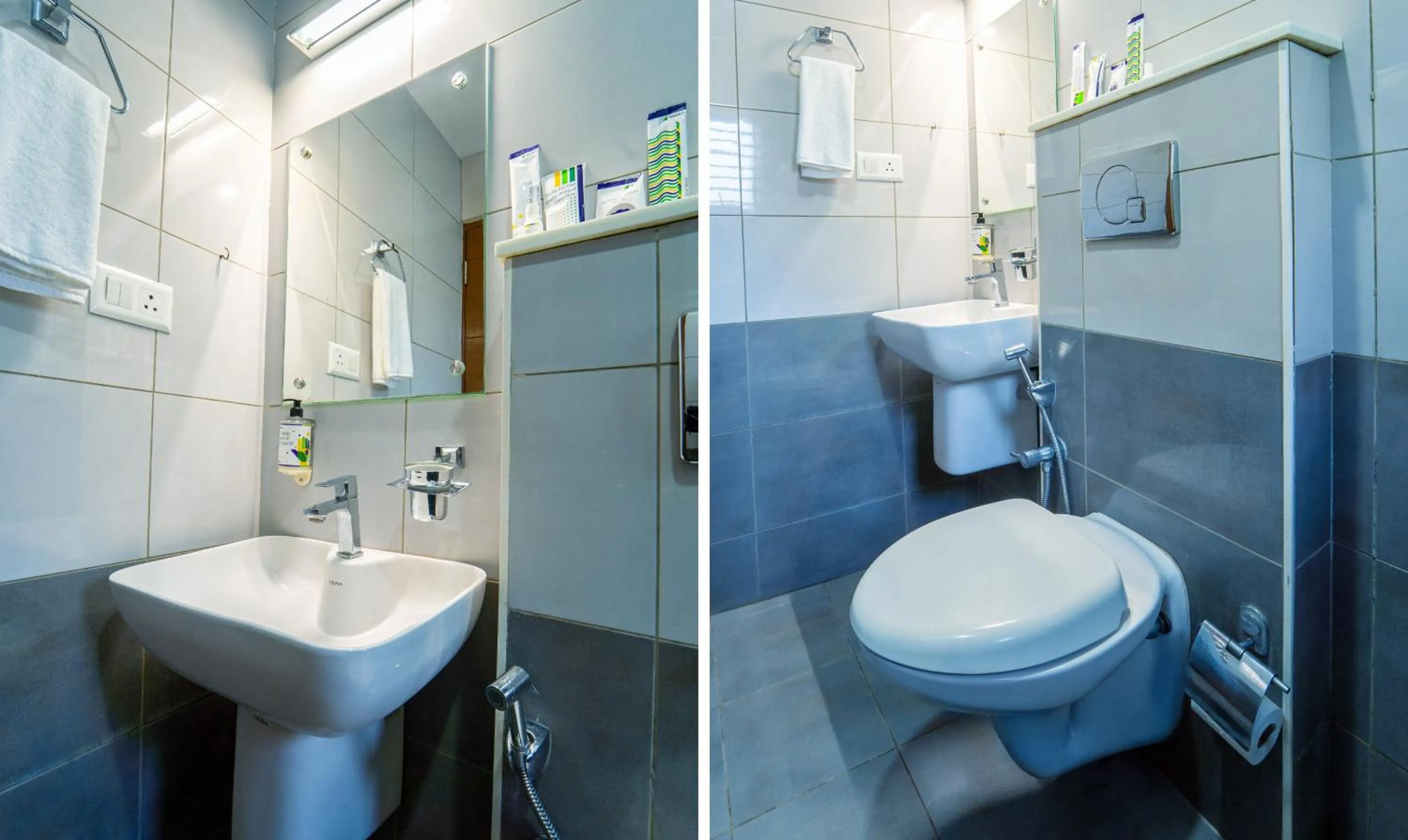 Bathroom in Treebo Sree Varshavilas Regency, 500 Mtrs From Guruvayoor Temple