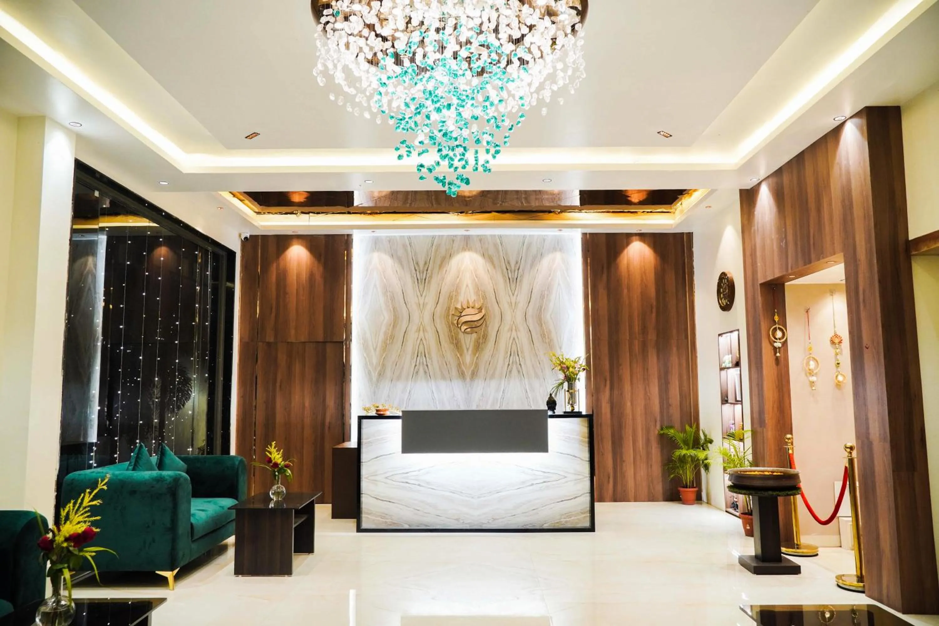 Lobby or reception, Bed in Grand Resort