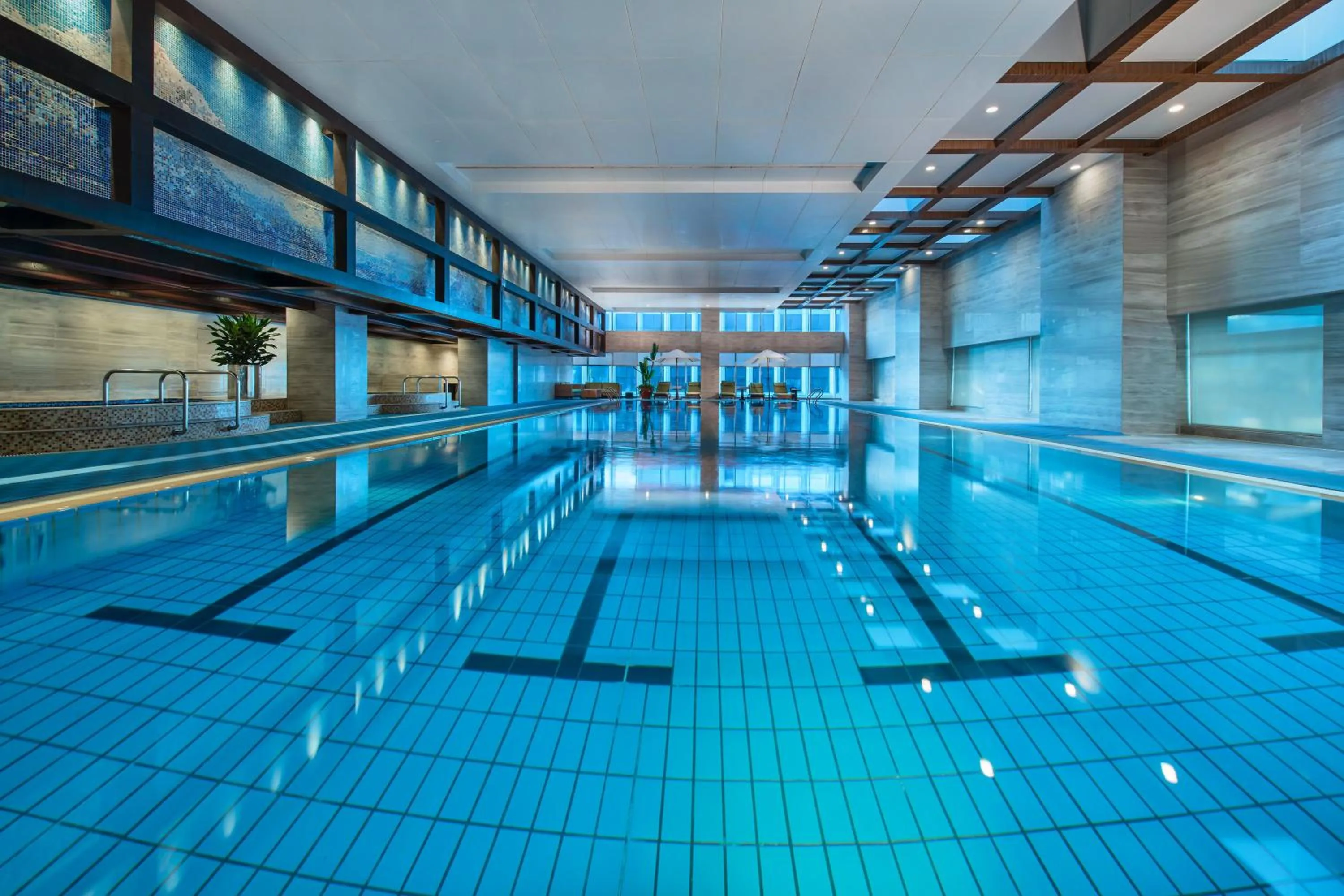 Swimming pool in Crowne Plaza Beijing Sun Palace, an IHG Hotel