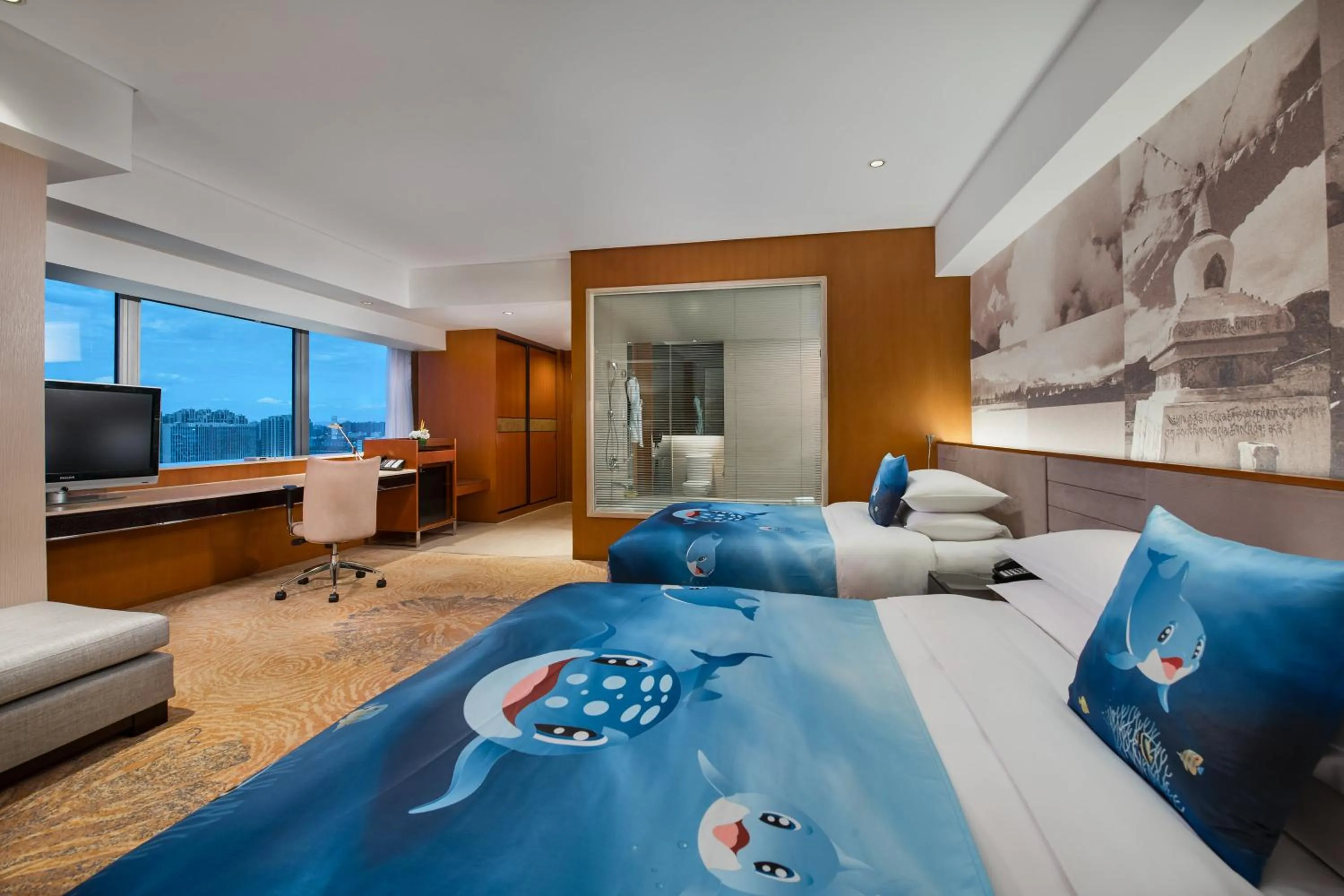 Photo of the whole room, Bed in Crowne Plaza Beijing Sun Palace, an IHG Hotel