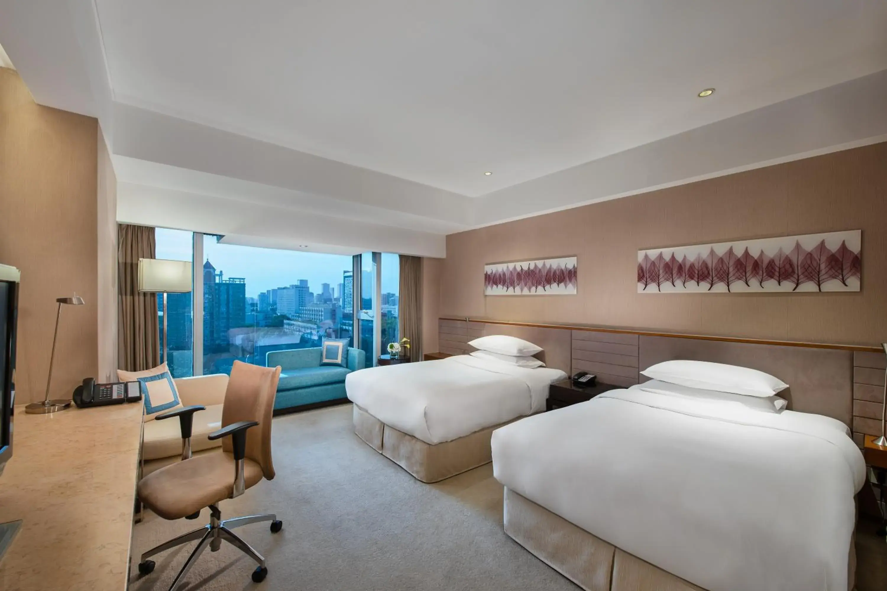 View (from property/room), Bed in Crowne Plaza Beijing Sun Palace, an IHG Hotel View (from property/room), Bed in Crowne Plaza Beijing Sun Palace, an IHG Hotel