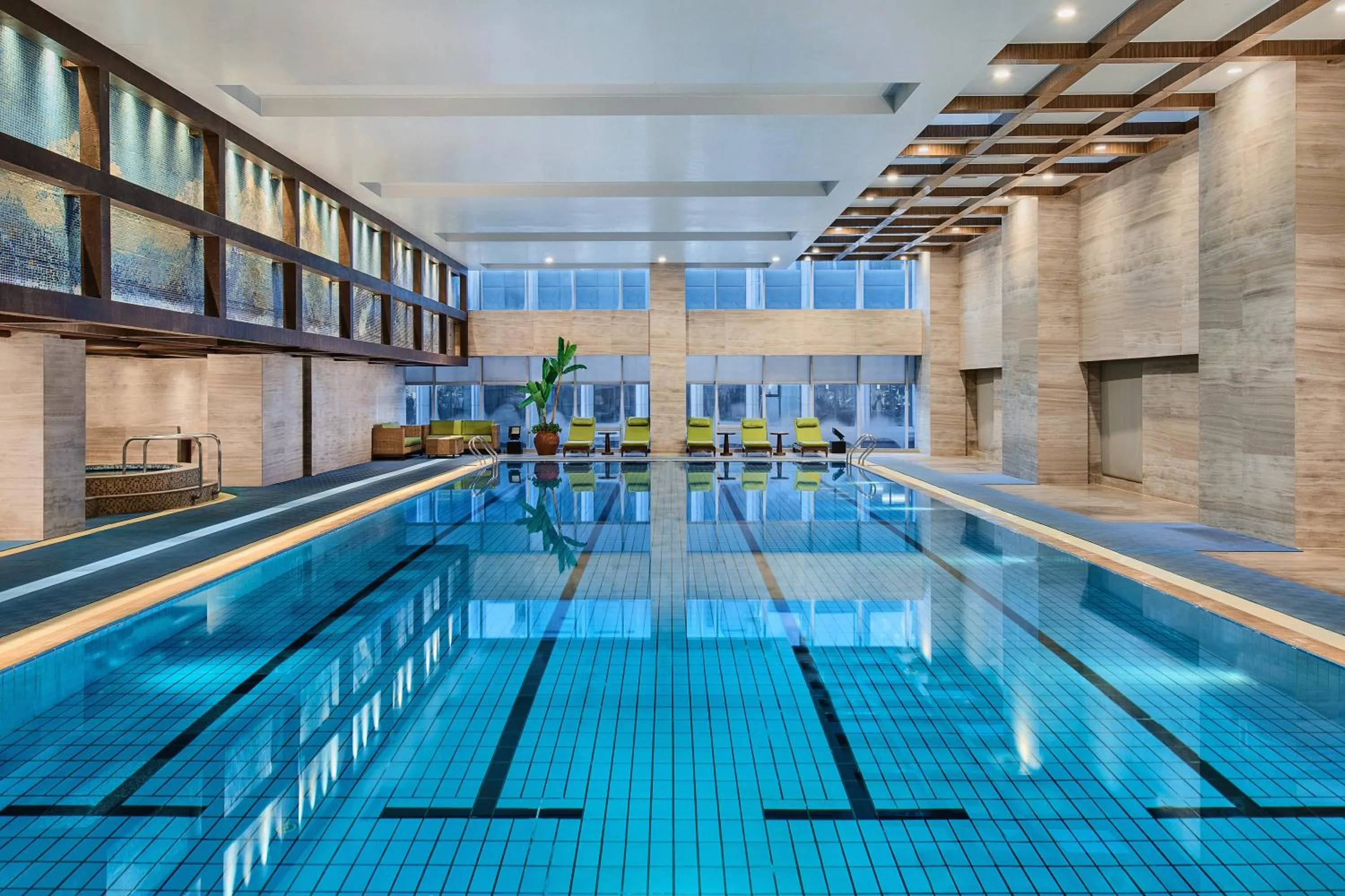 Swimming pool in Crowne Plaza Beijing Sun Palace, an IHG Hotel