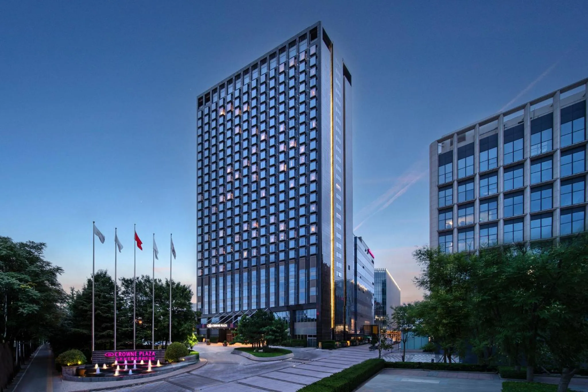 Property building in Crowne Plaza Beijing Sun Palace, an IHG Hotel
