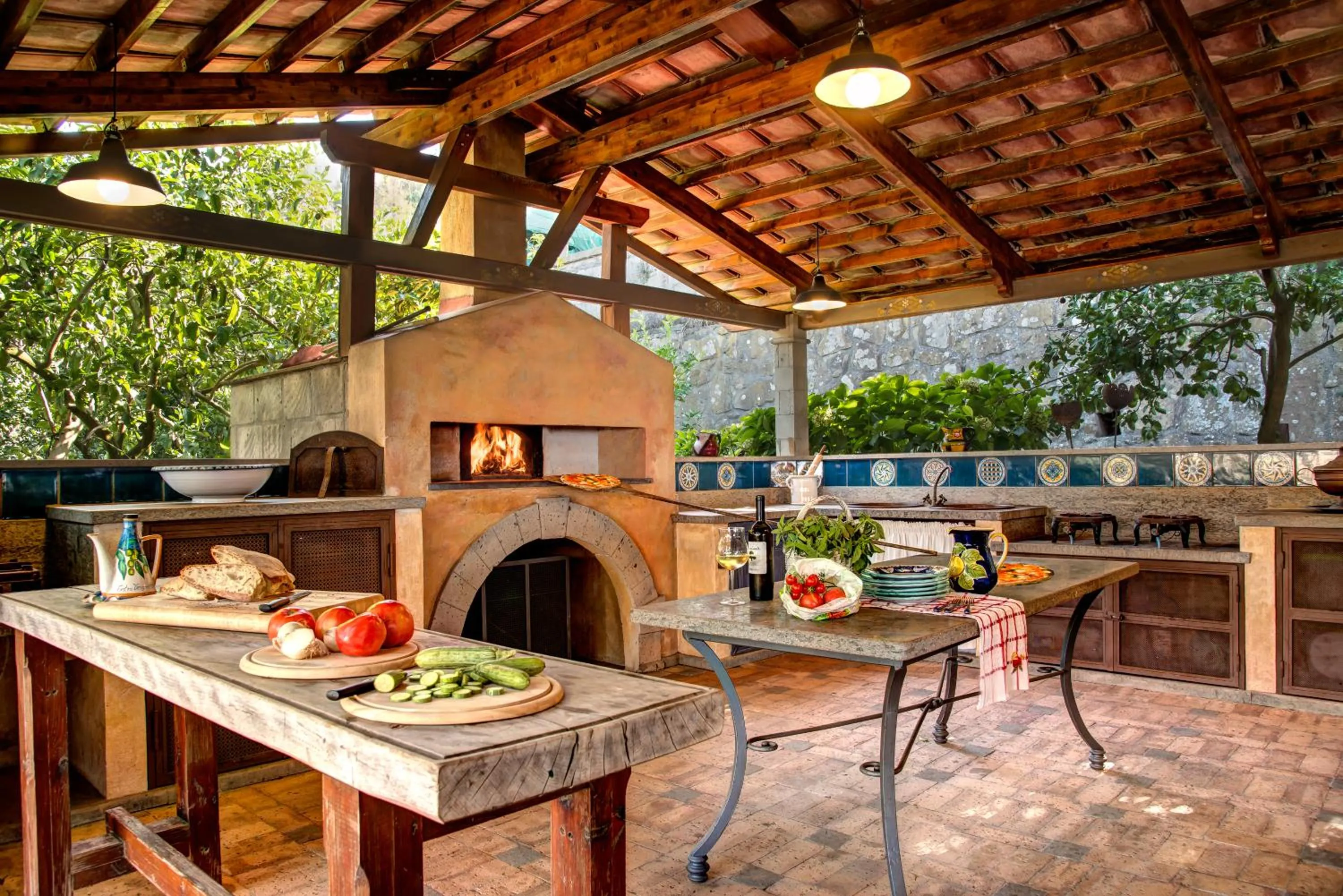 Patio in Country Lemonvilla
