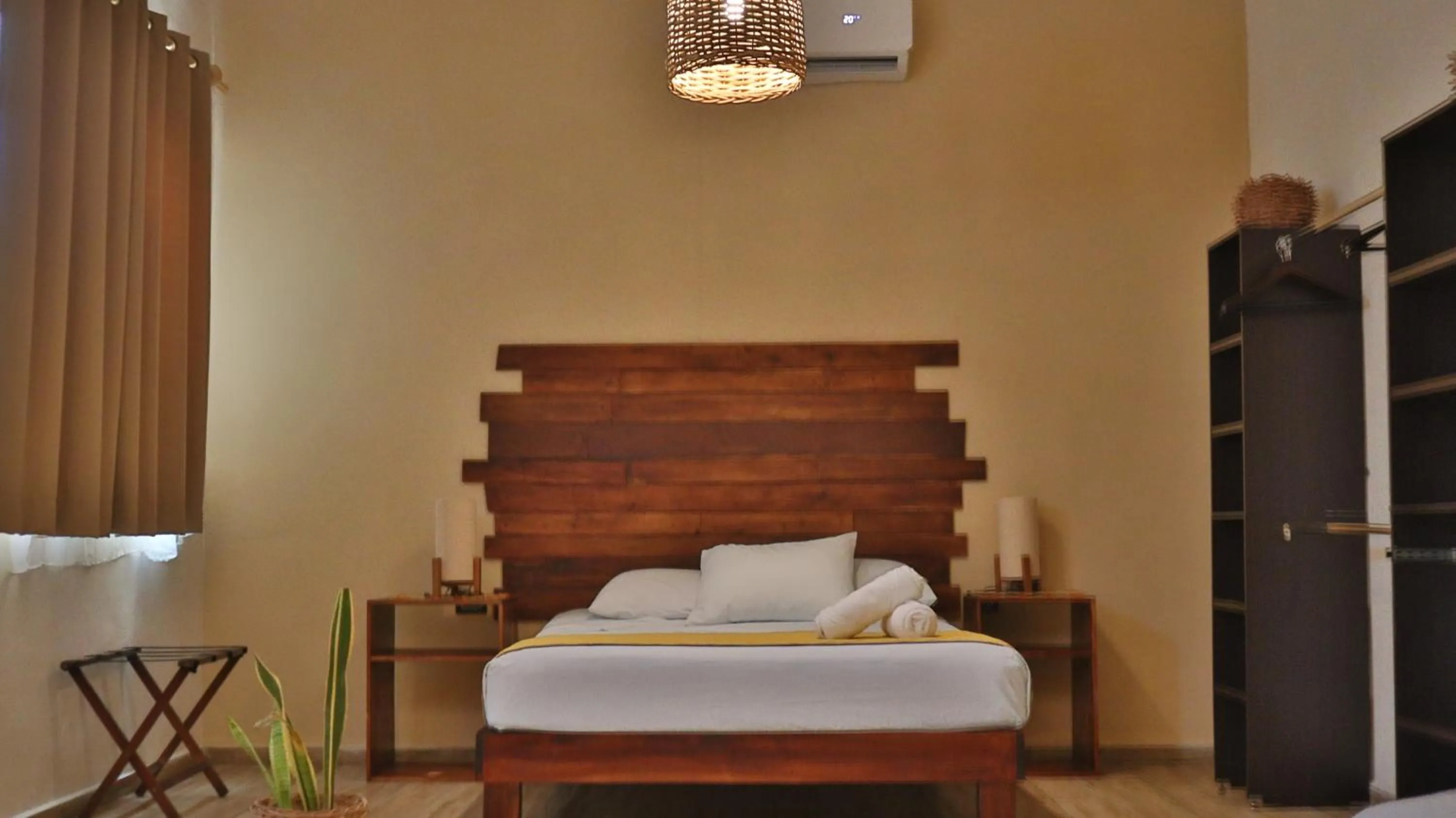 Bed in Hotel Sur Bacalar