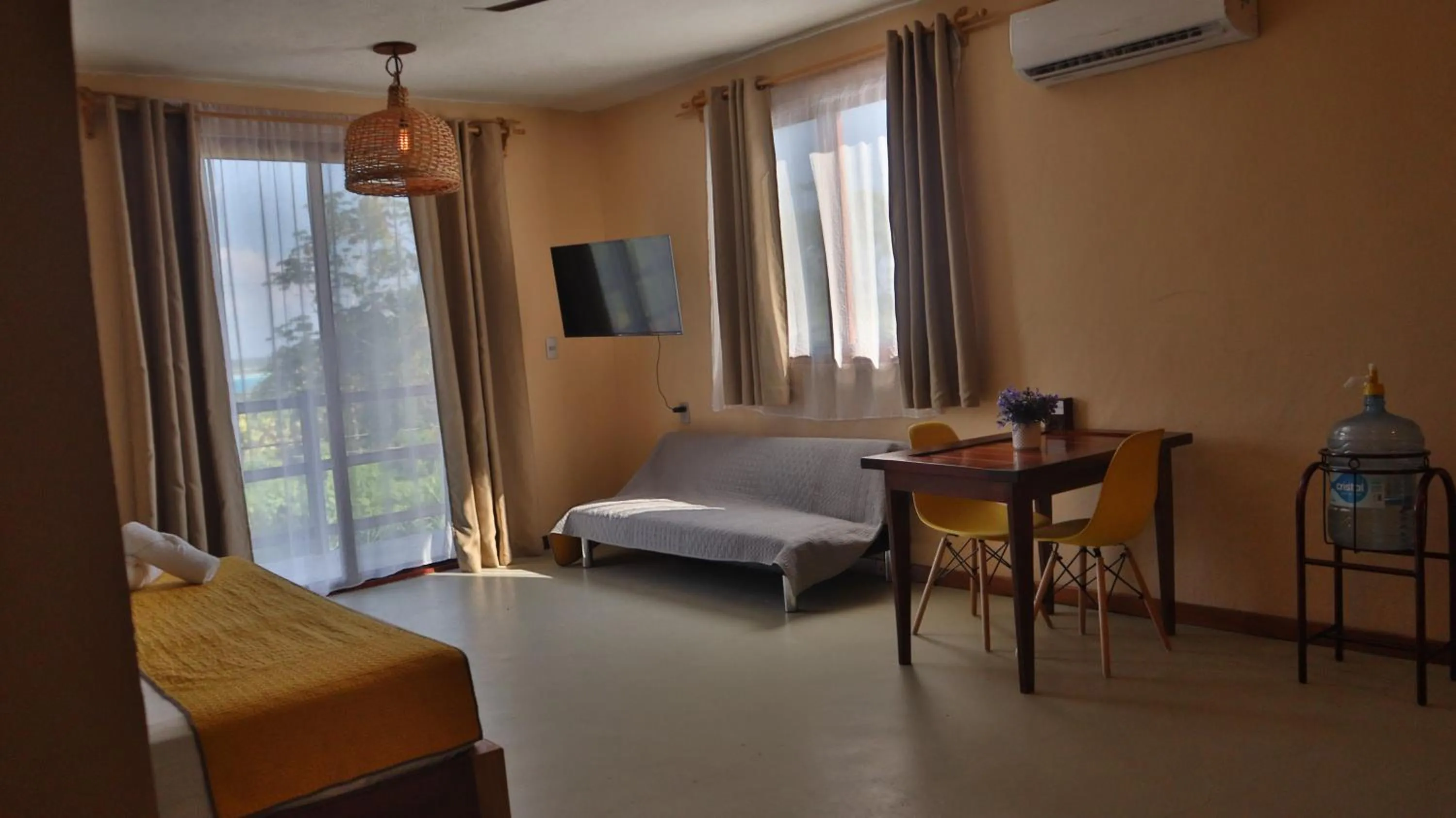 Bed in Hotel Sur Bacalar