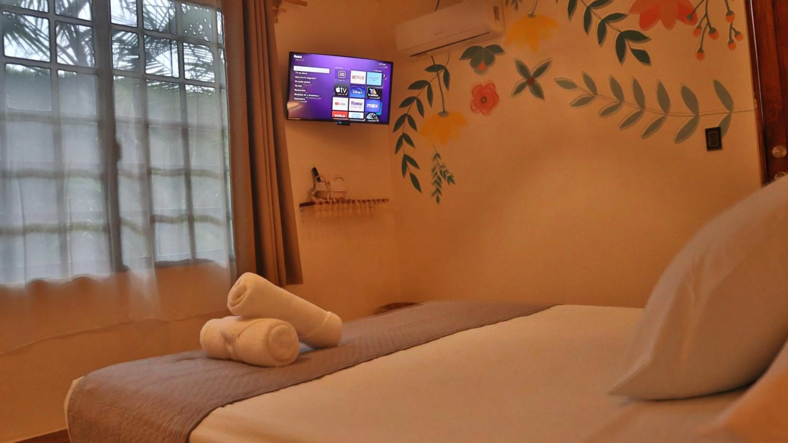 Bed in Hotel Sur Bacalar