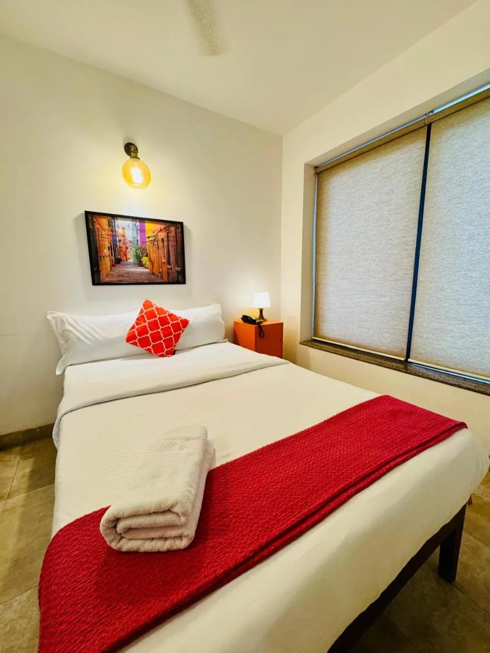 Bed in HALF Hotel, Calangute