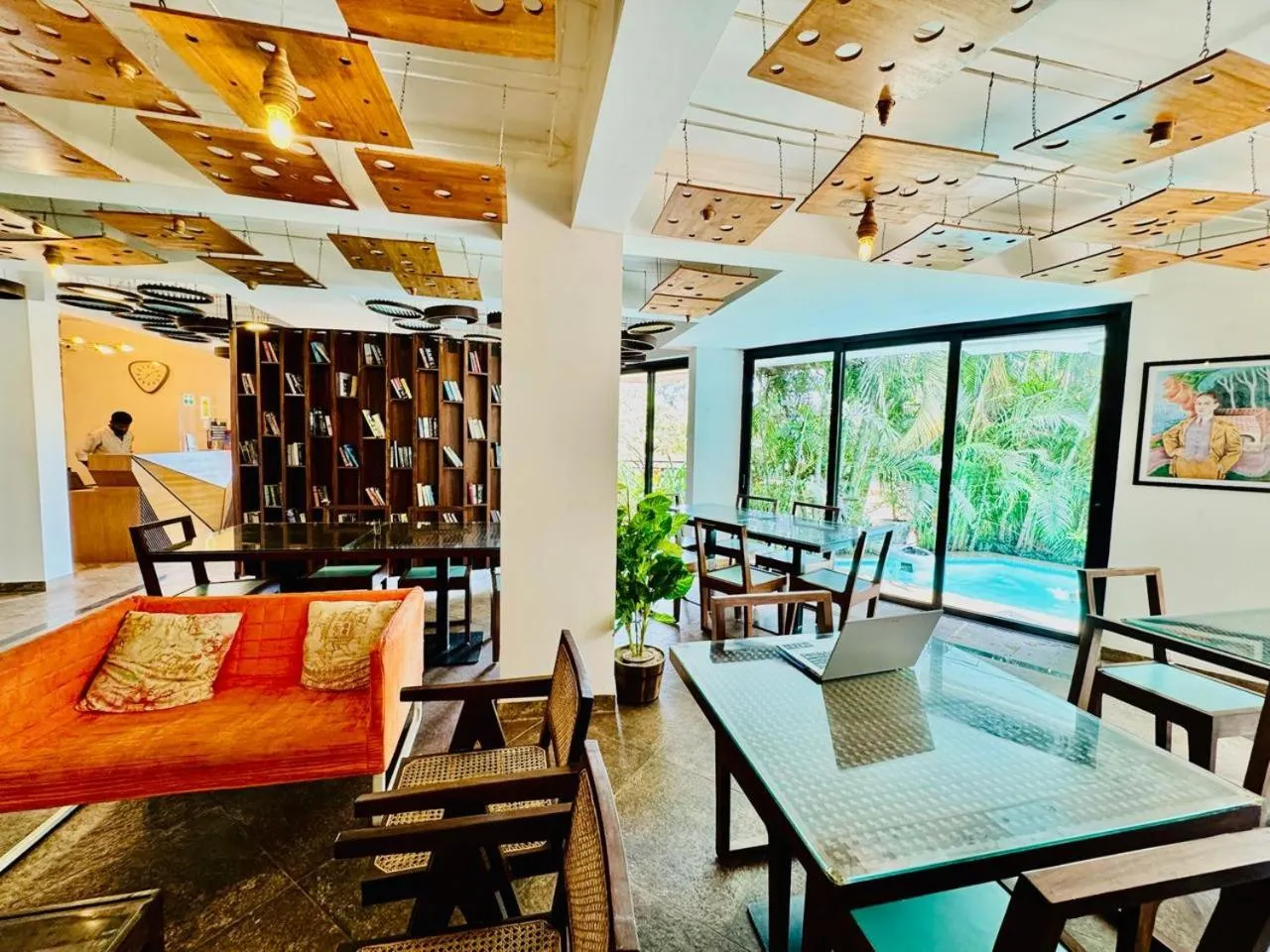 Breakfast in HALF Hotel, Calangute