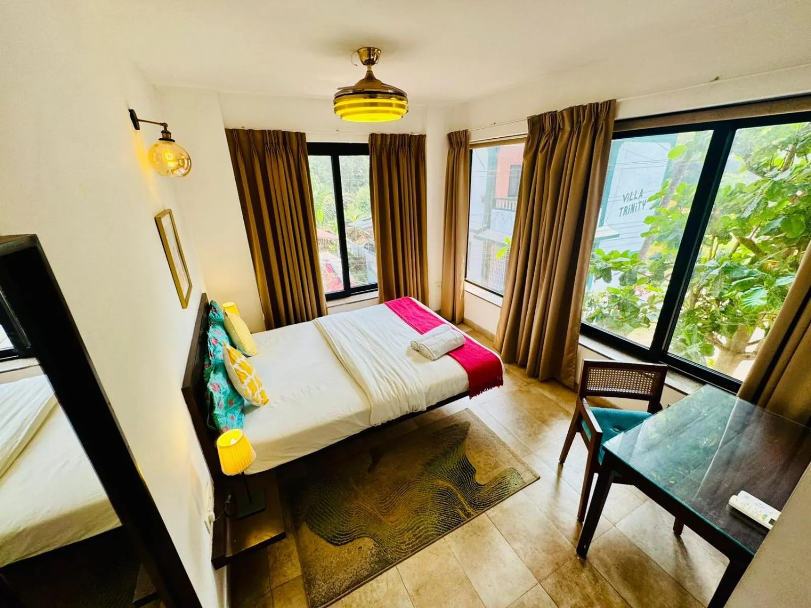 Bedroom, Bed in HALF Hotel, Calangute