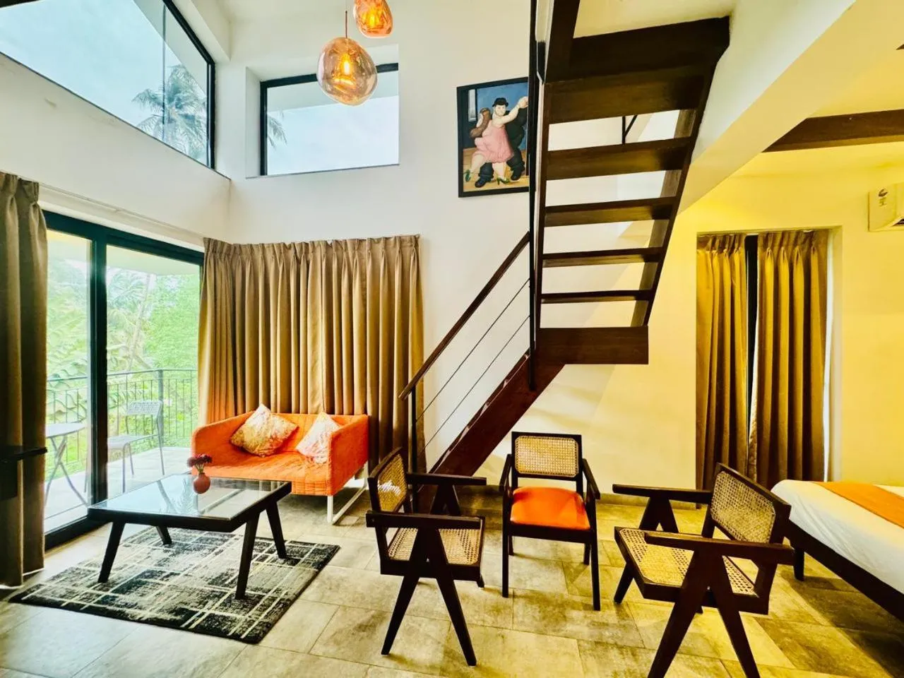 View (from property/room) in HALF Hotel, Calangute