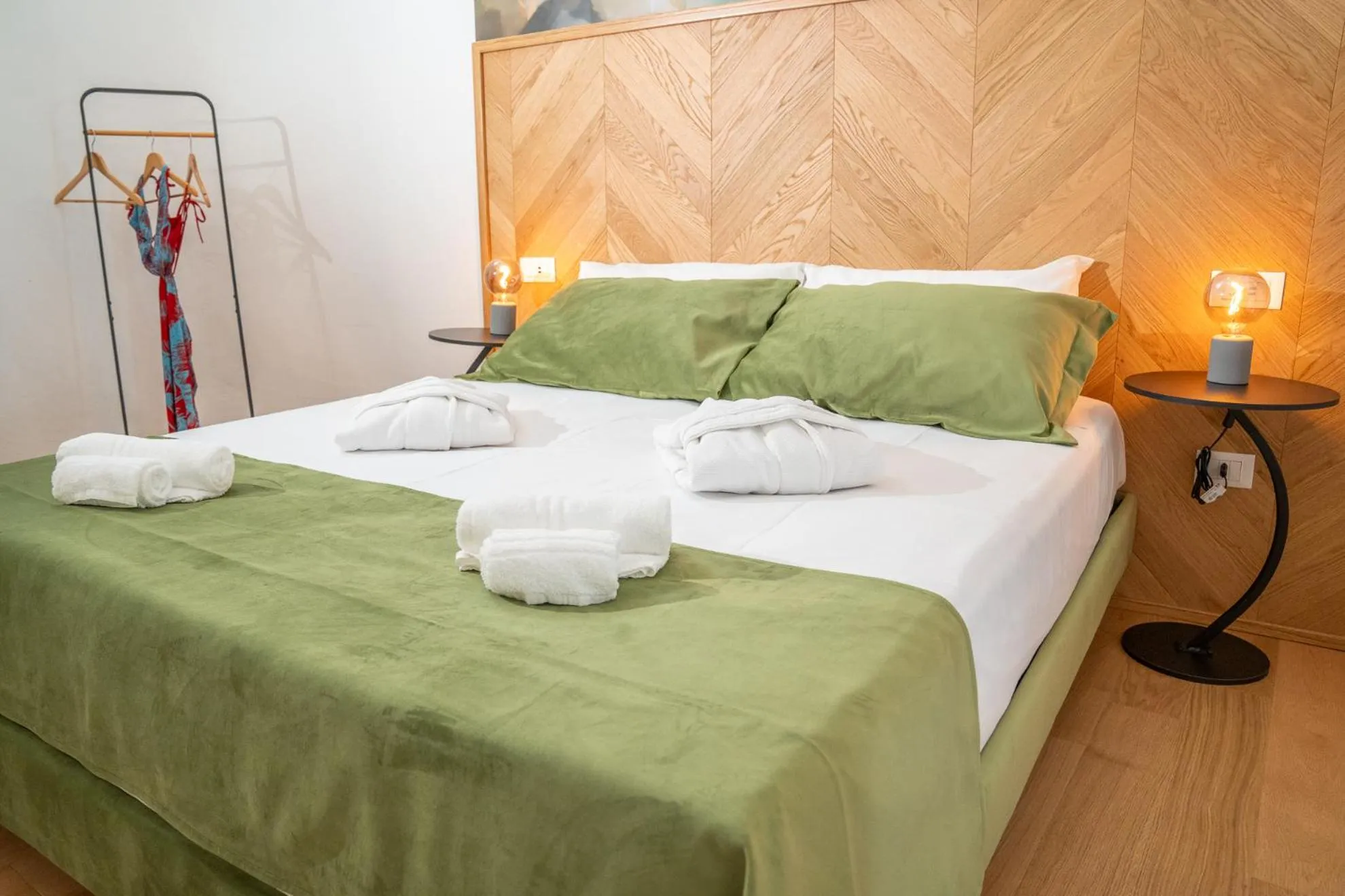 Bedroom, Bed in La Bella Ostuni Suites