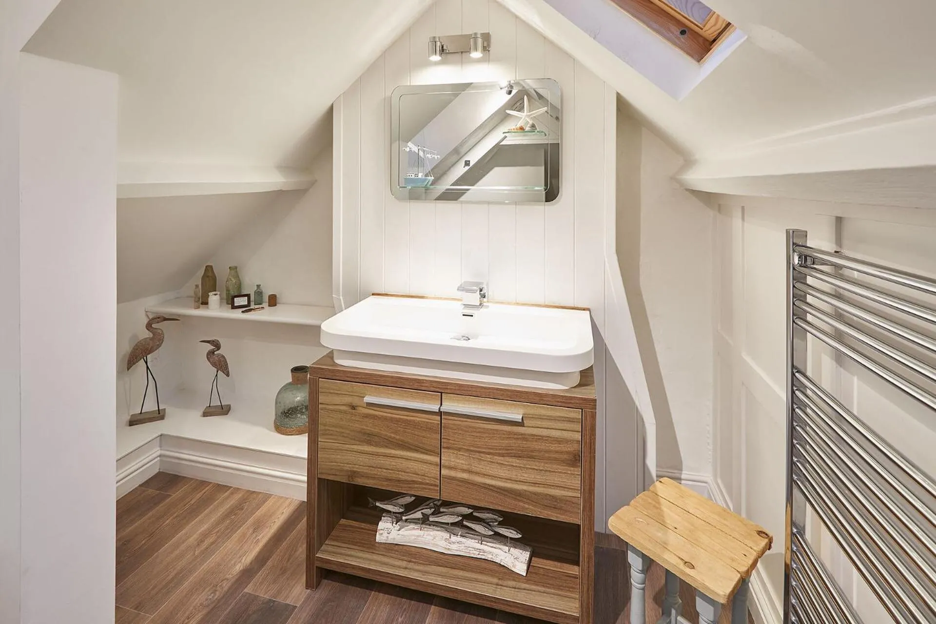 Bathroom in Seashell Cottage