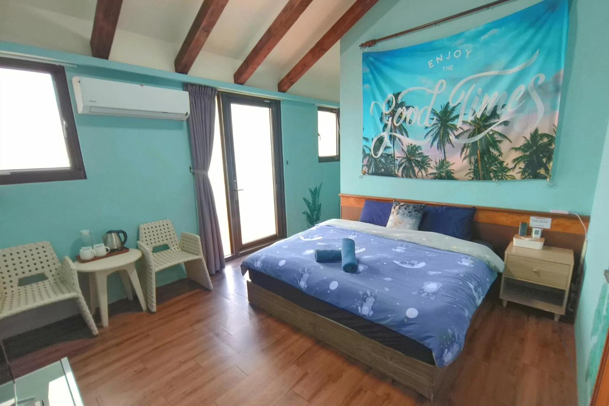 Double Room with Balcony in Penghu's peace