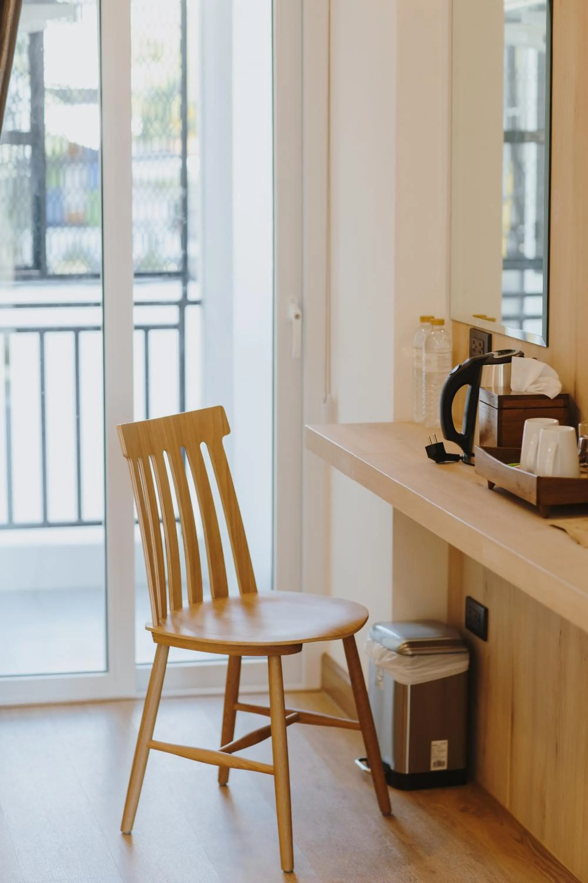 Seating area in Poodson Hotel Chiangmai